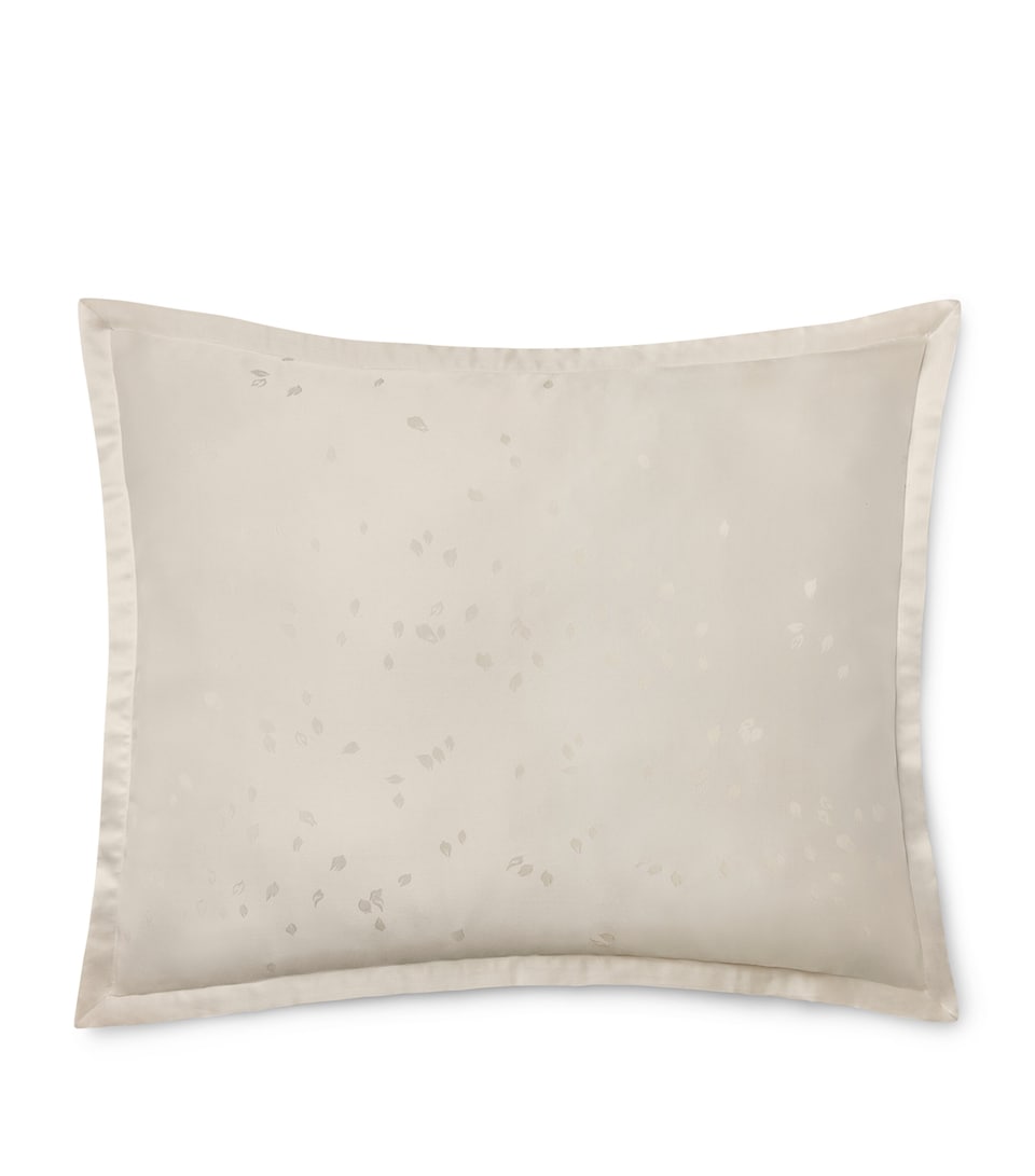 Pratesi Anemone Oxford Sham Pillowcase (50cm x 75cm) Beige