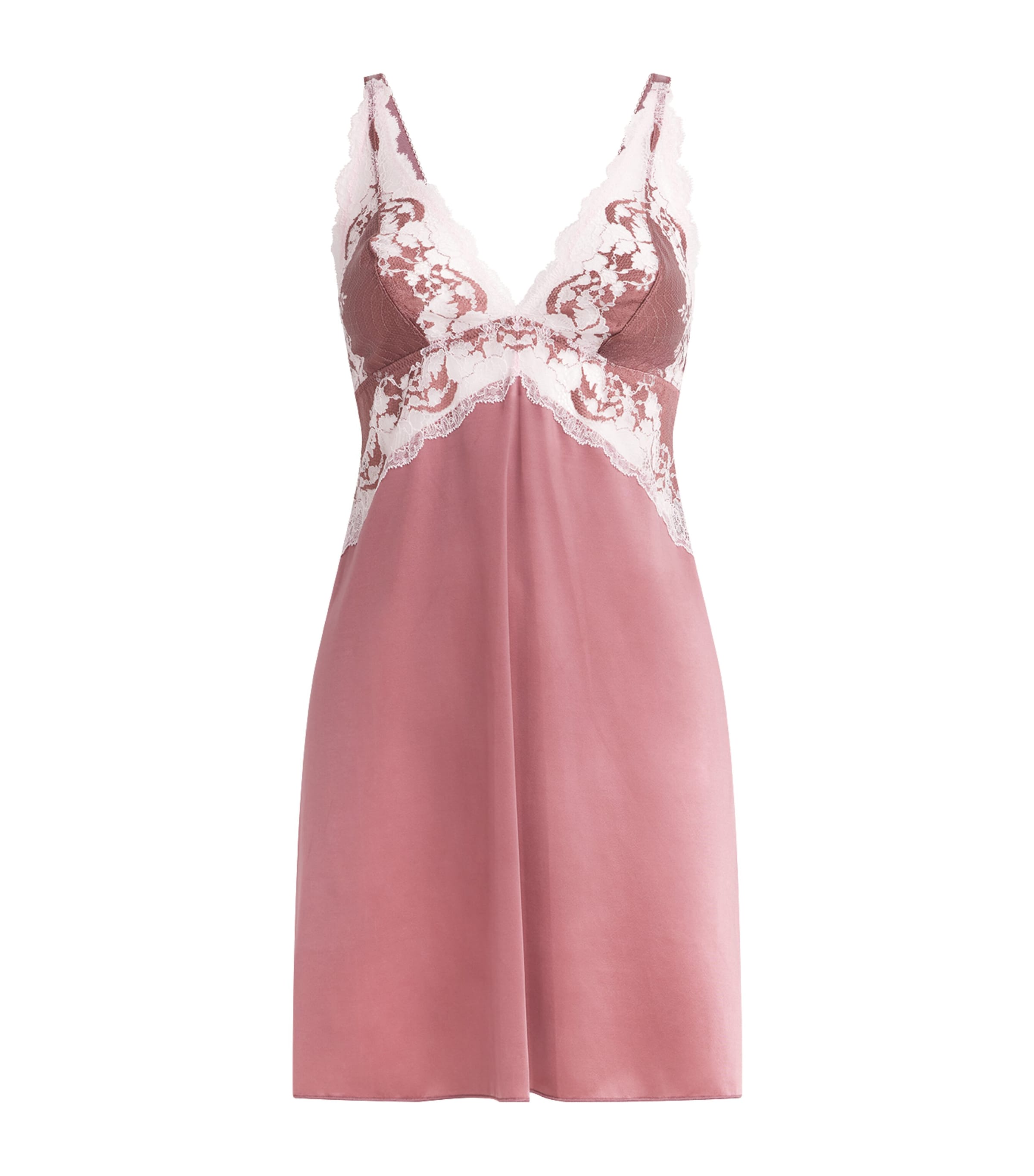 Wacoal Womens Modern Affair Chemise Brwn/crdl Pnk