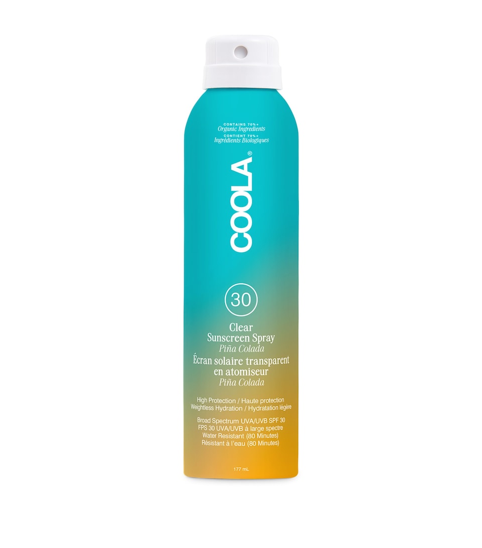 Clear Sunscreen Spray SPF 30 (177ml) - Piña Colada