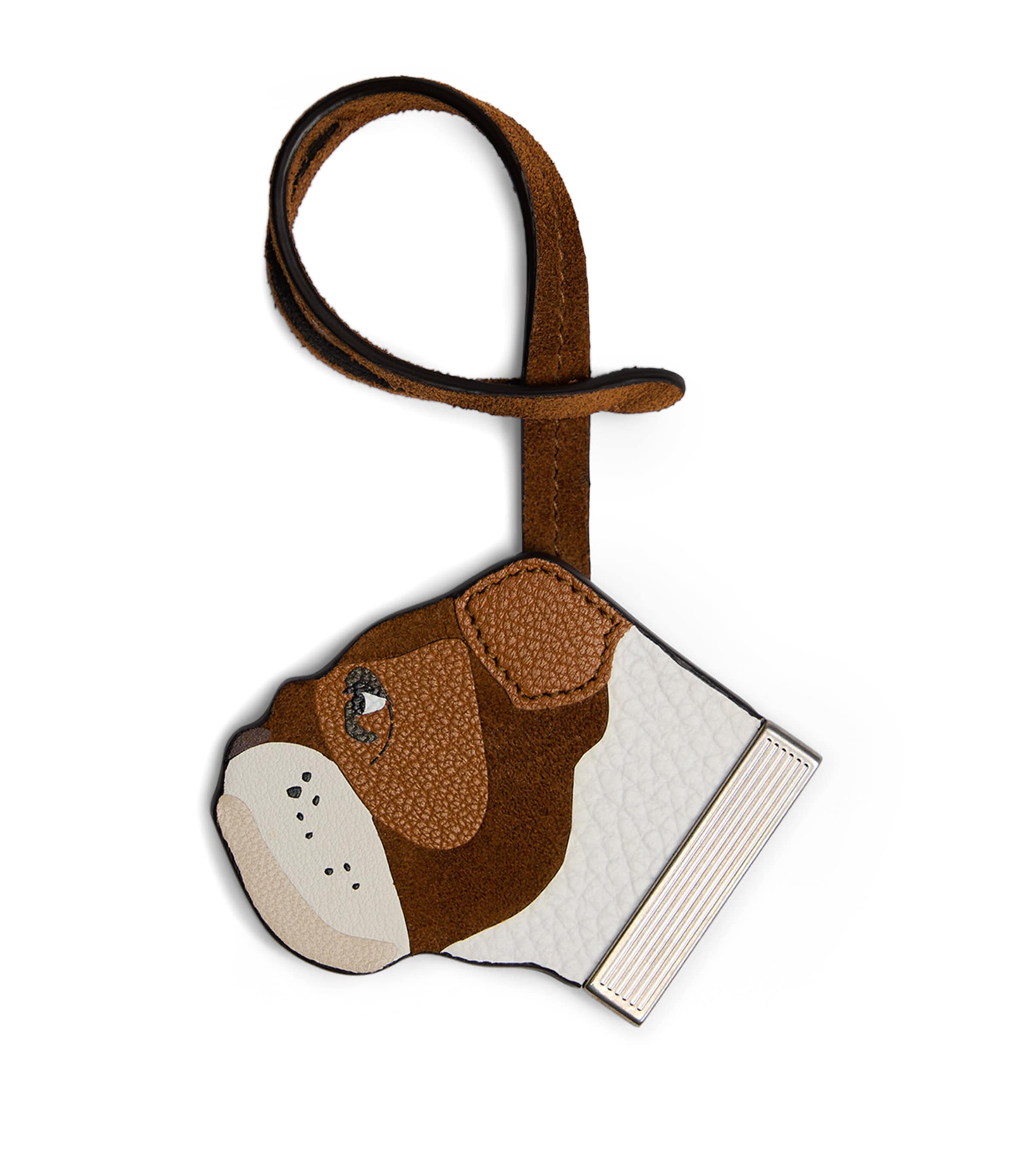 Dunhill Leather Dog Charm