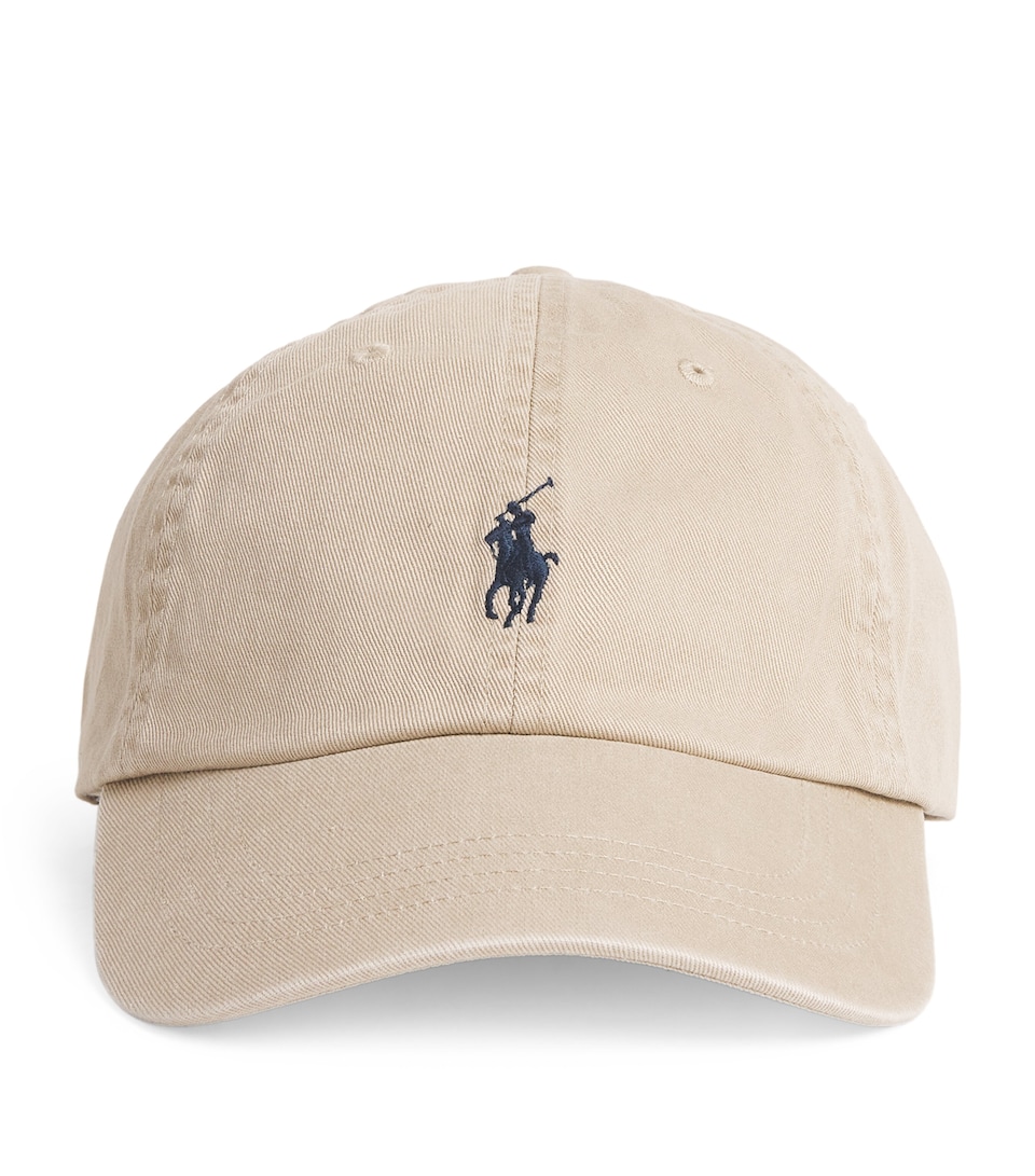 Polo Ralph Lauren Cotton Logo Baseball Cap Nubuck/relay Blue