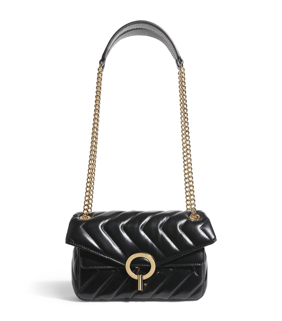 Quilted Leather Yza Shoulder Bag