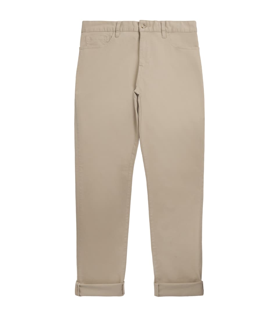 Vince Mens Stretch-Cotton Twill Dylan Trousers Cahuenga Khaki