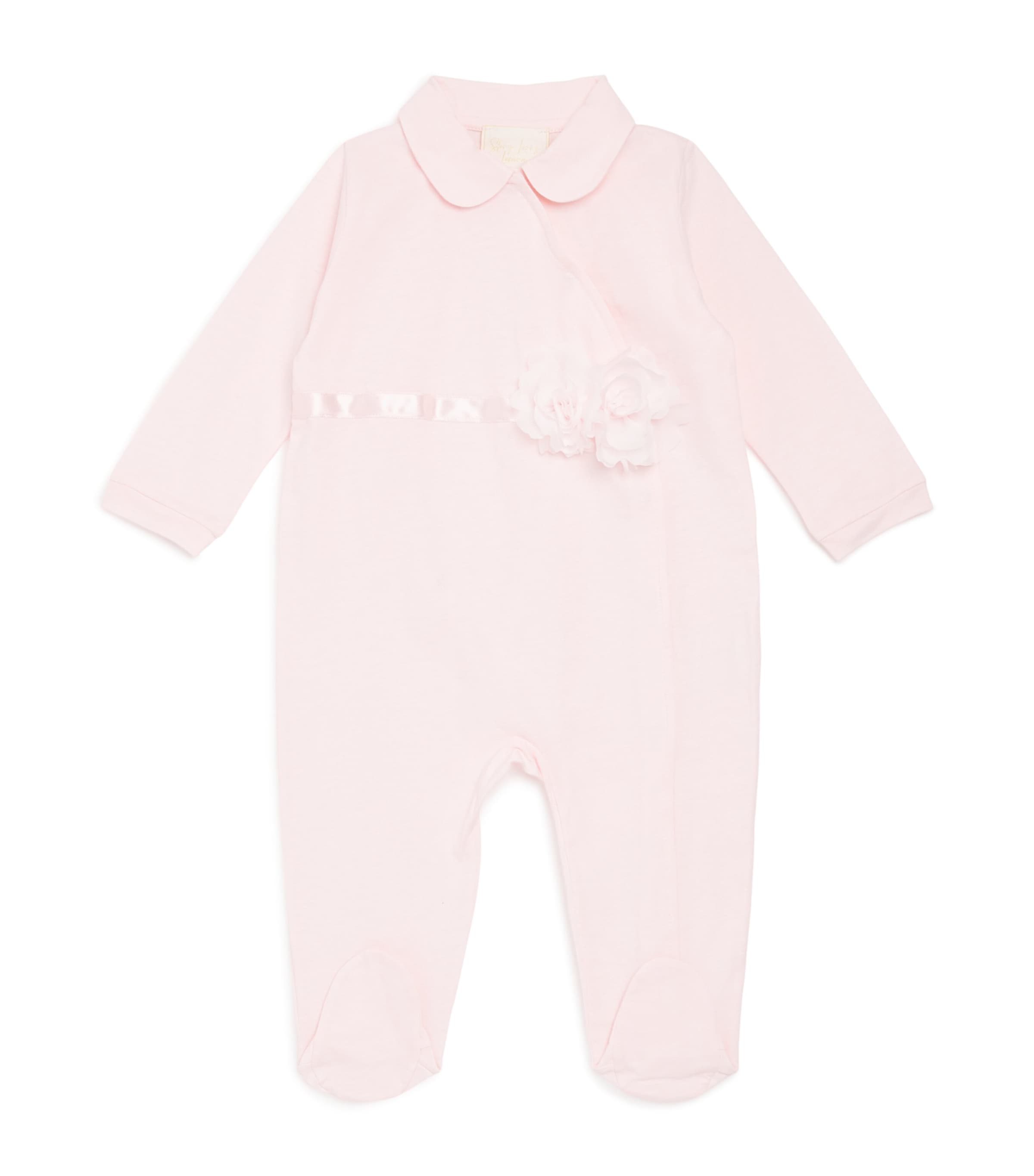 Cotton Flower-Detail All-In-One (1-12 Months)