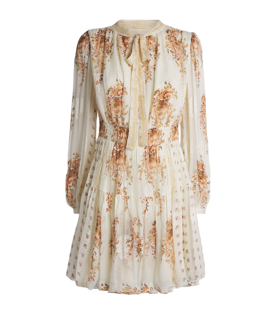 Silk-Blend Maris Mini Dress