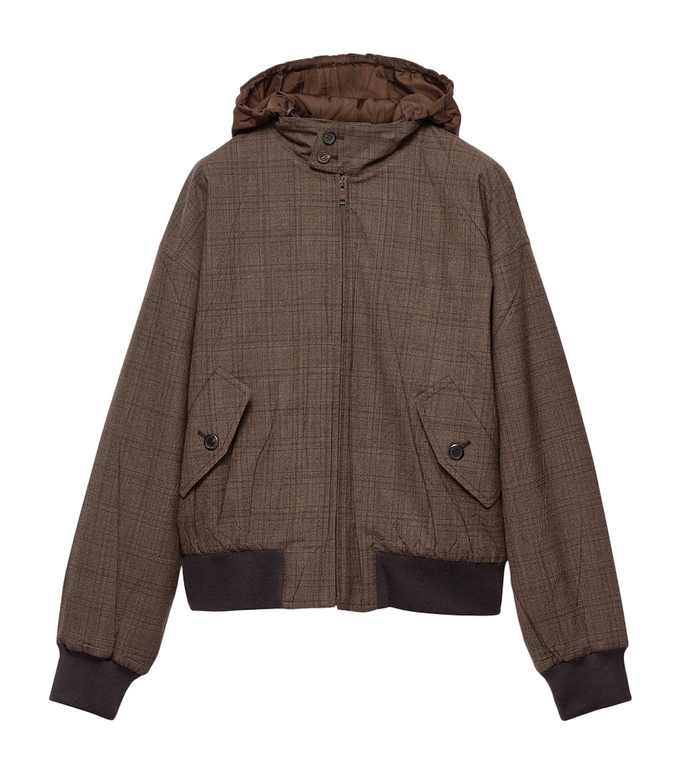 Wool Hooded Jacket