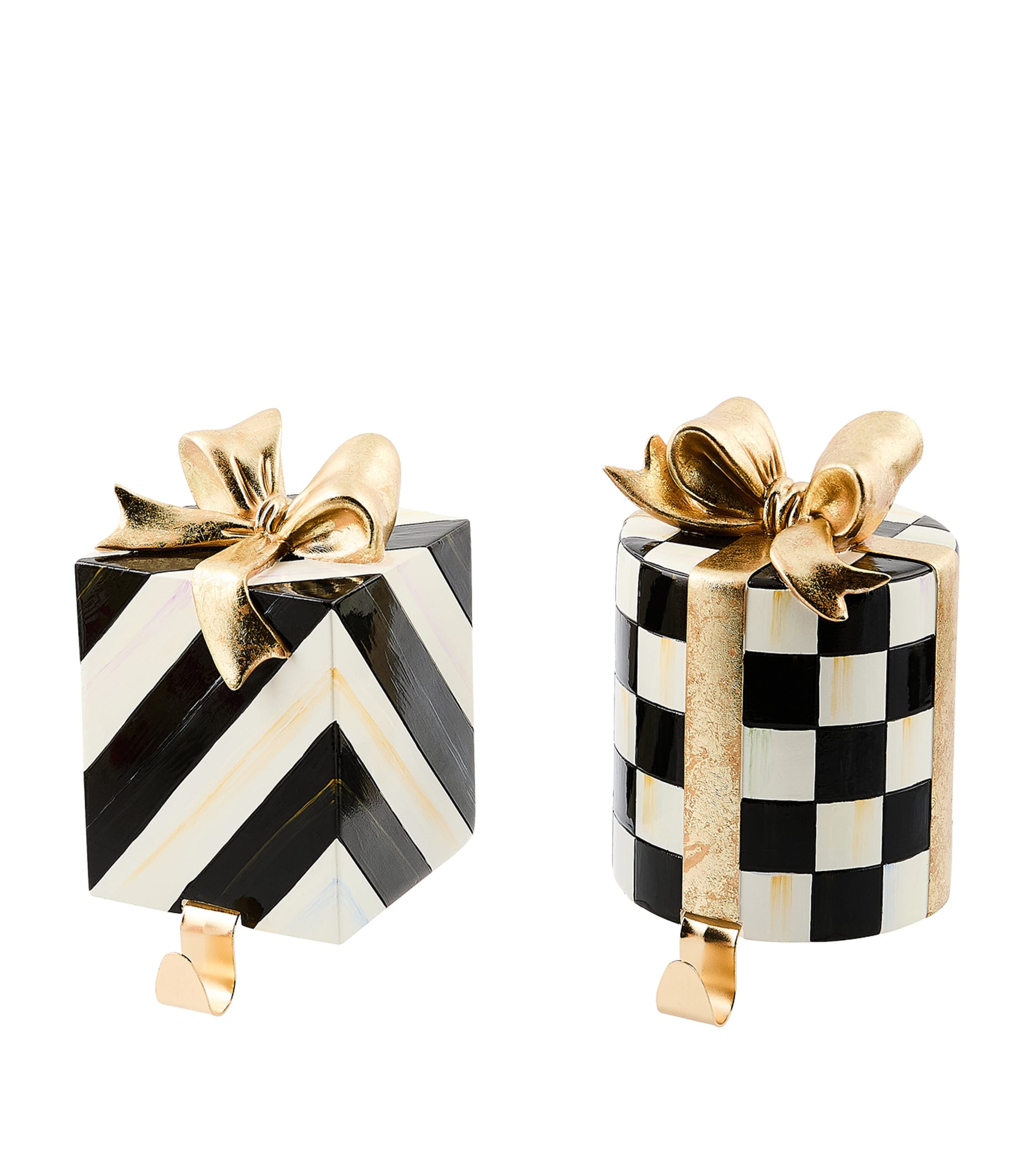 Set of 2 Courtly Noel Stocking Hooks