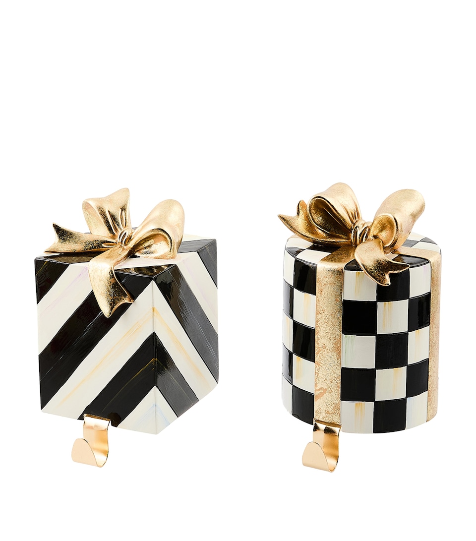 Set of 2 Courtly Noel Stocking Hooks