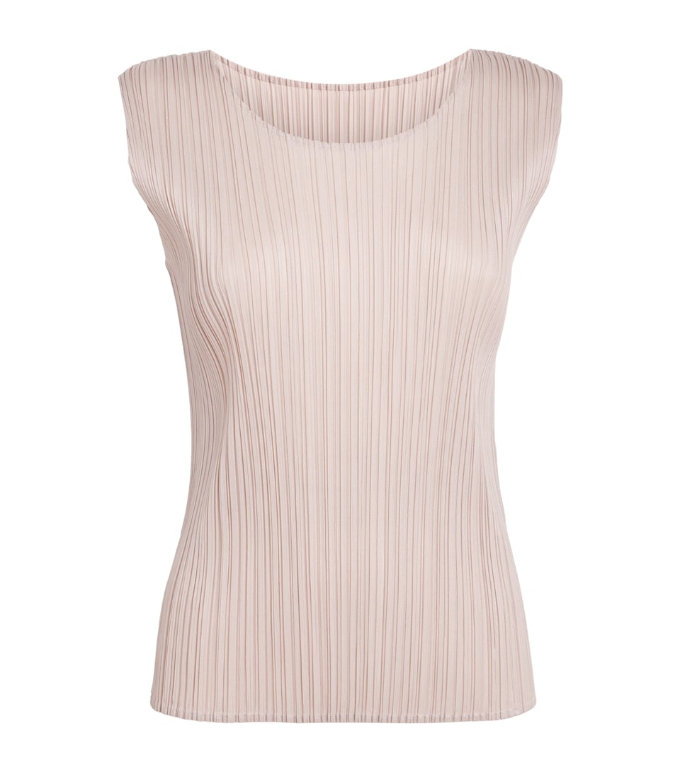 Pleats Please Issey Miyake Womens New Colorful Basics 4 Tank Top