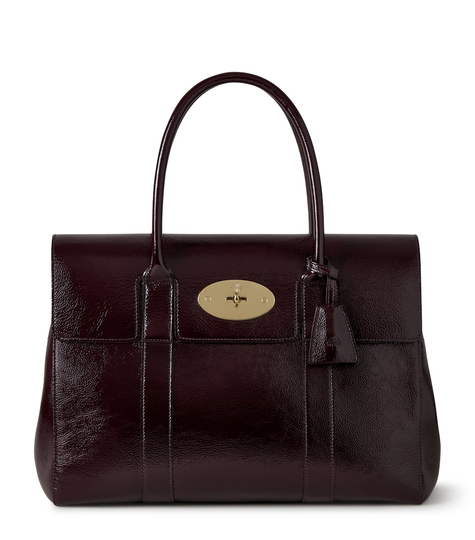 Patent Leather Bayswater Top-Handle Bag