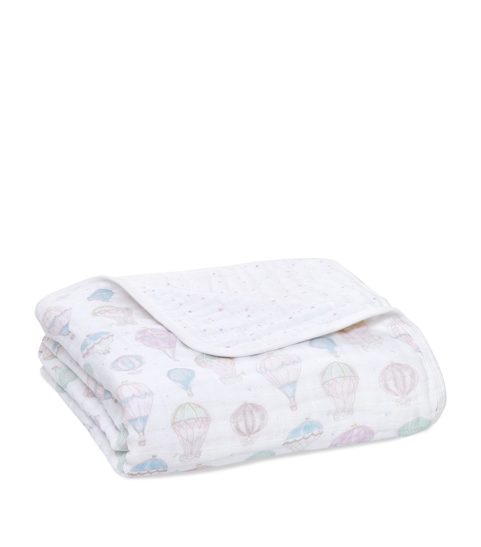 aden + anais Above The Clouds Baby Blanket Pink