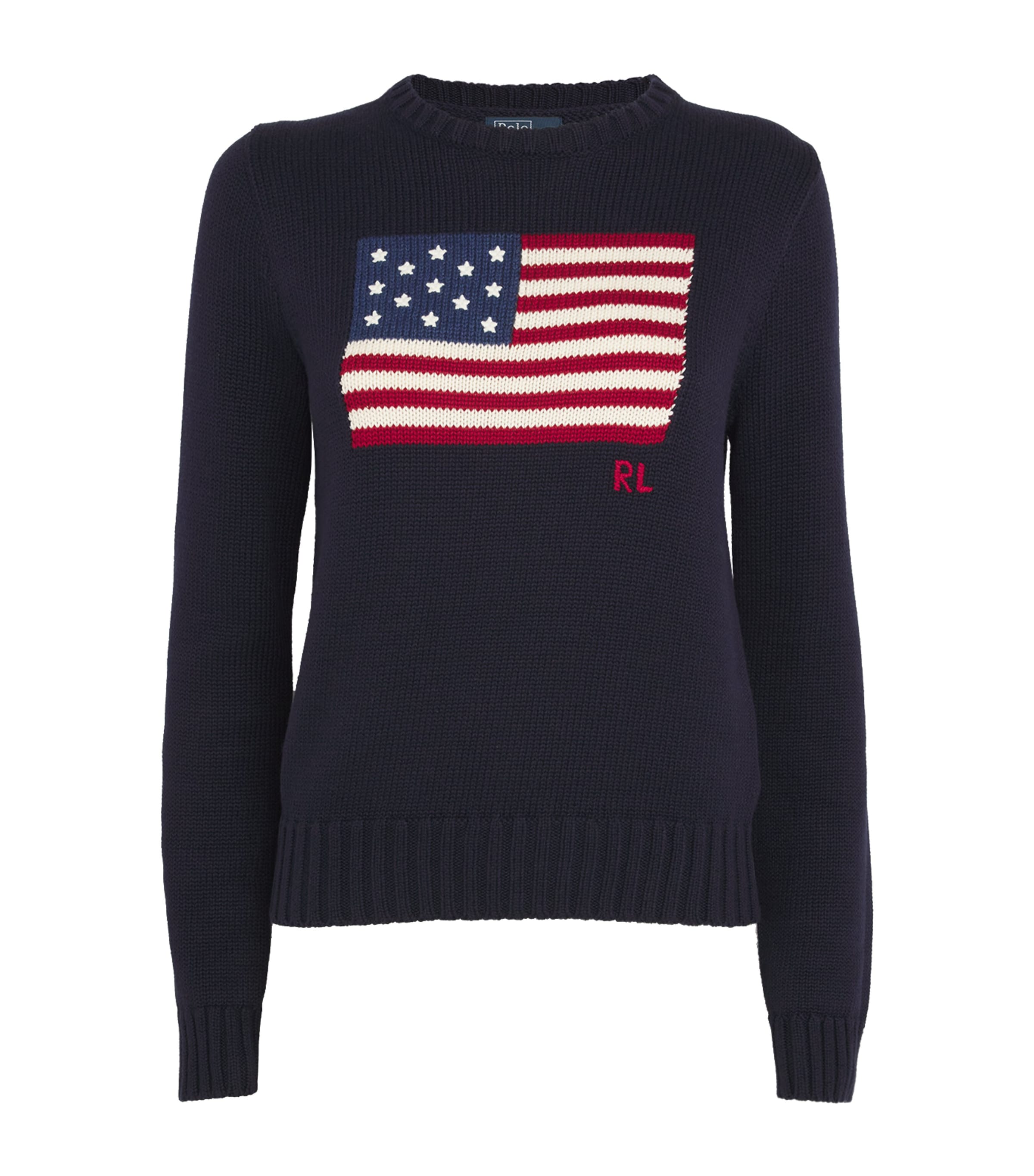 Cotton American Flag Sweater