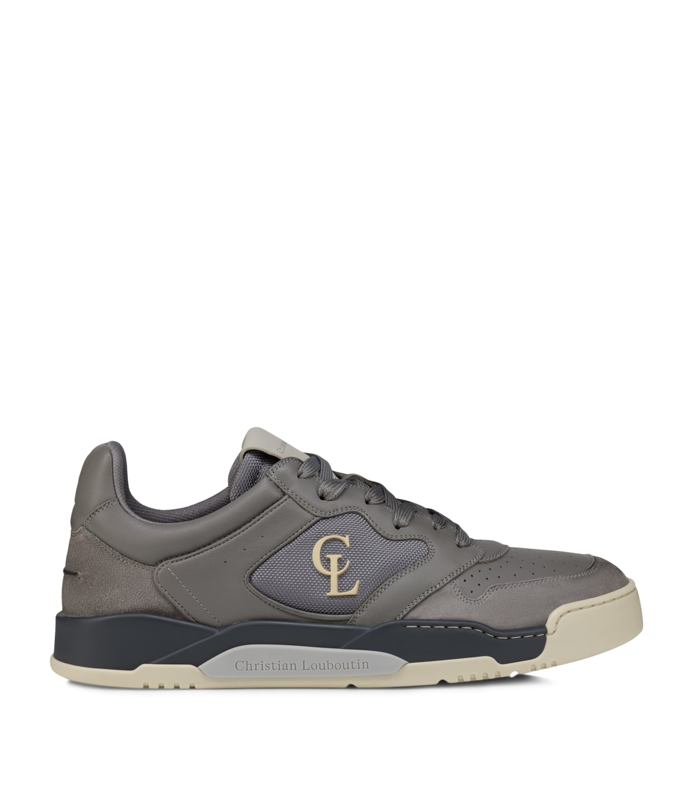 Christian Louboutin Bsktball 1 Retero Leather Trainers