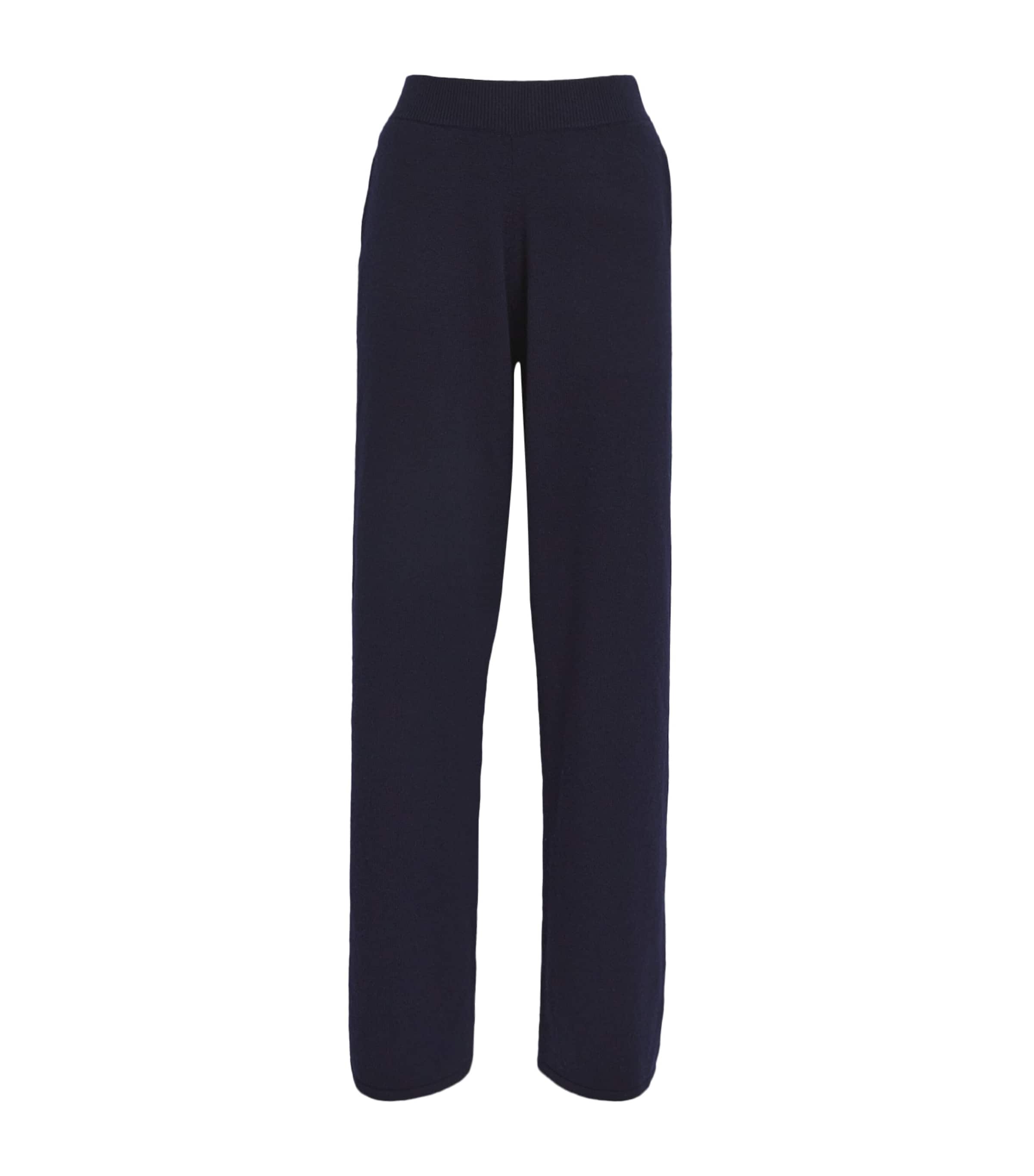 Cashmere Wide-Leg Sweatpants