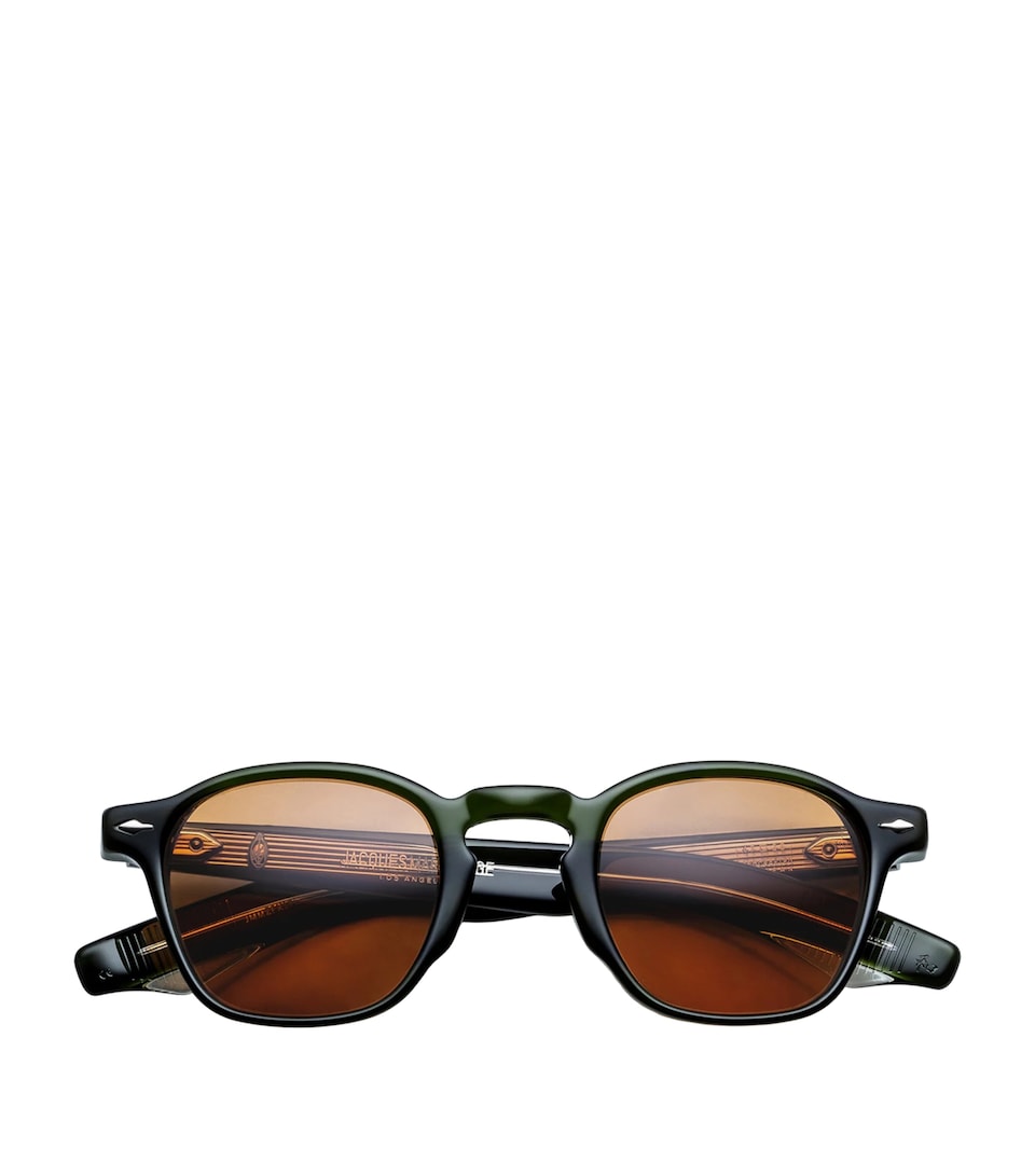 Jacques Marie Mage Zephirin 47 Round Sunglasses Borneo