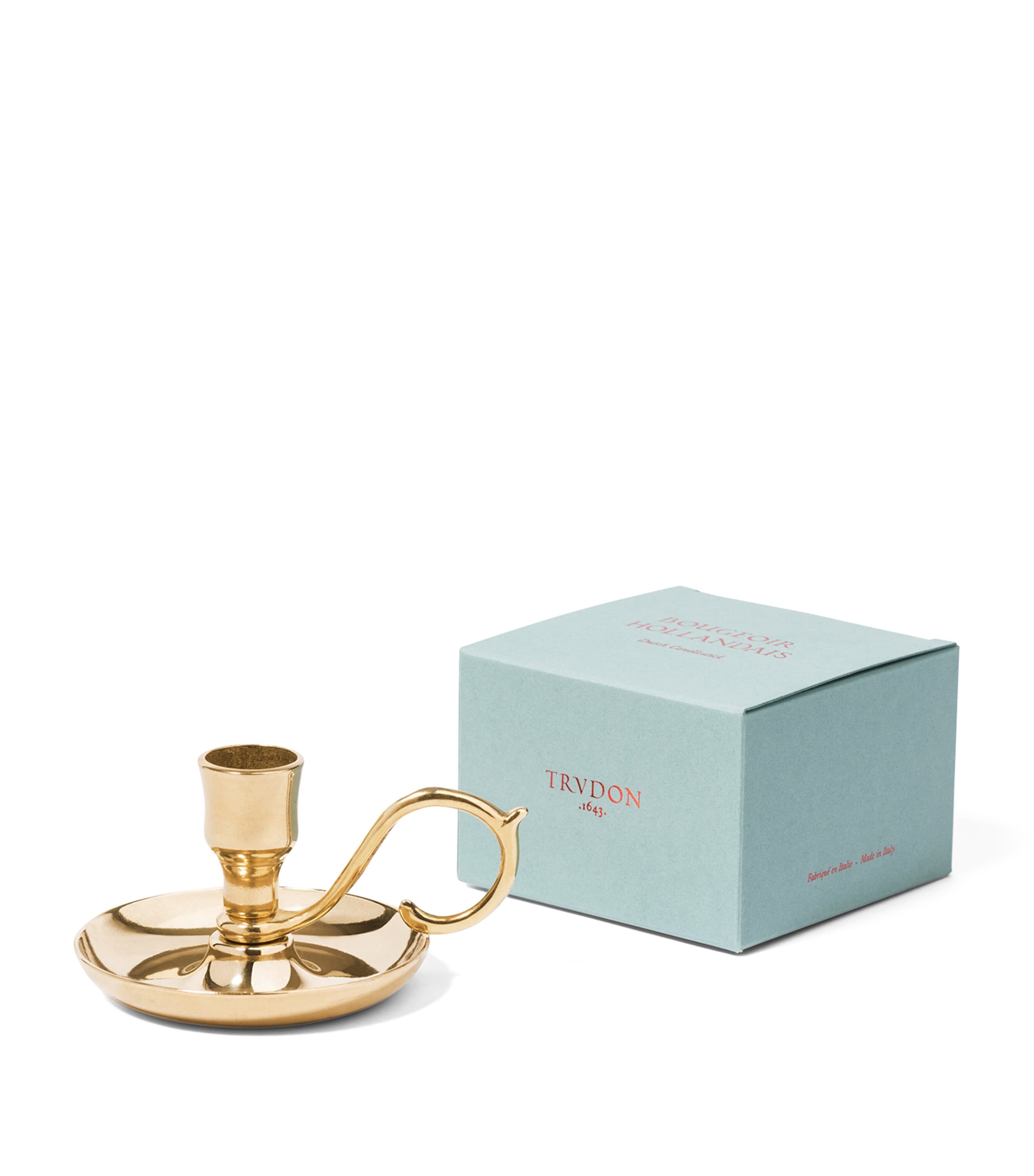 Trudon Dutch Candlestick Holder Gold
