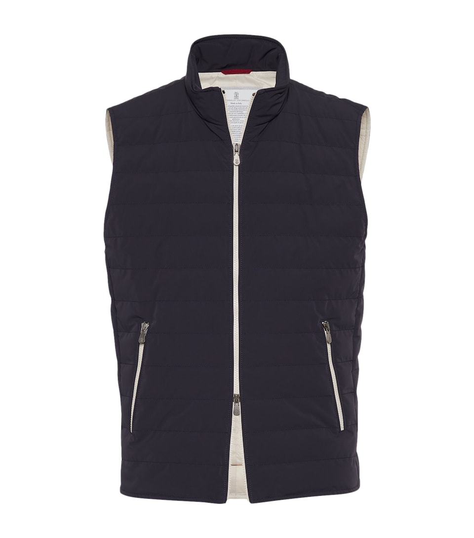 Bonded Taffeta Down Gilet