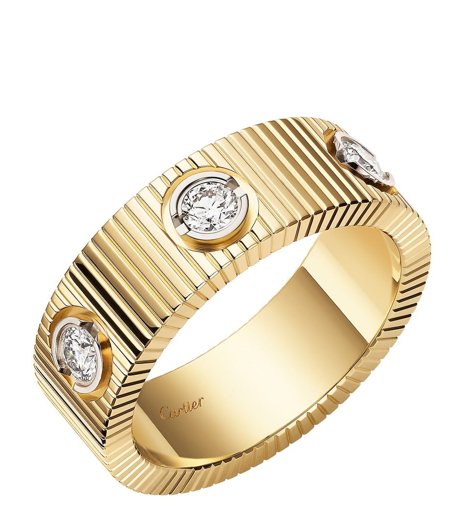 Cartier Yellow Gold and Diamond LOVE Unlimited Ring Yellow Gold