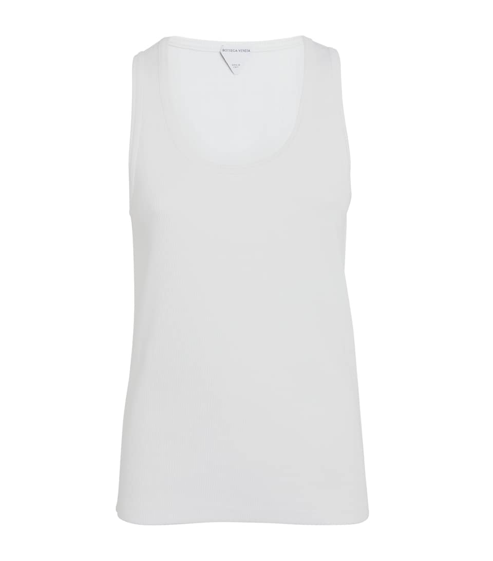 Stretch-Cotton Tank Top