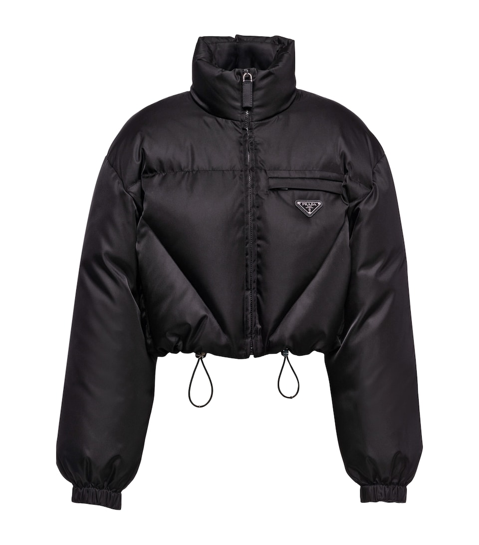Crop Re-Nylon Puffer Jacket