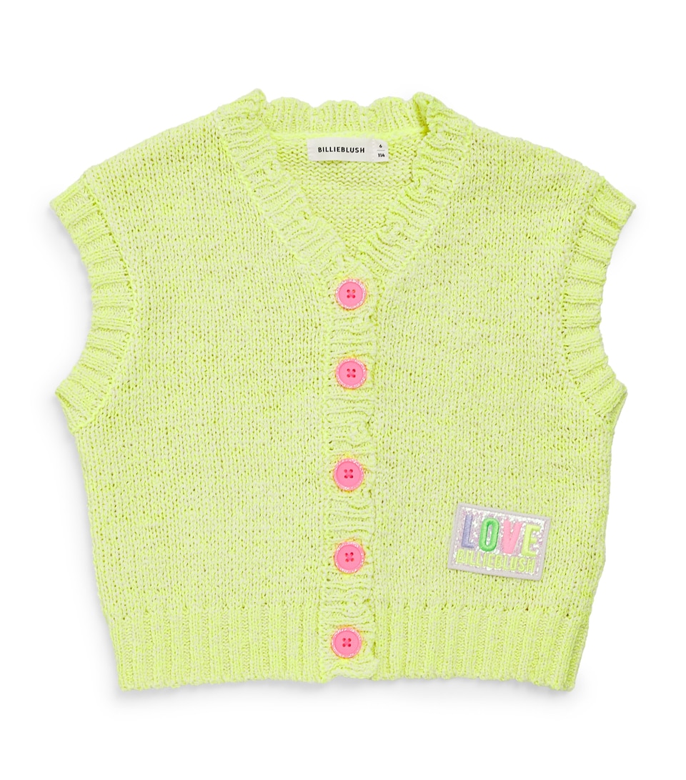Knitted Appliqué Cardigan (2-12 Years)