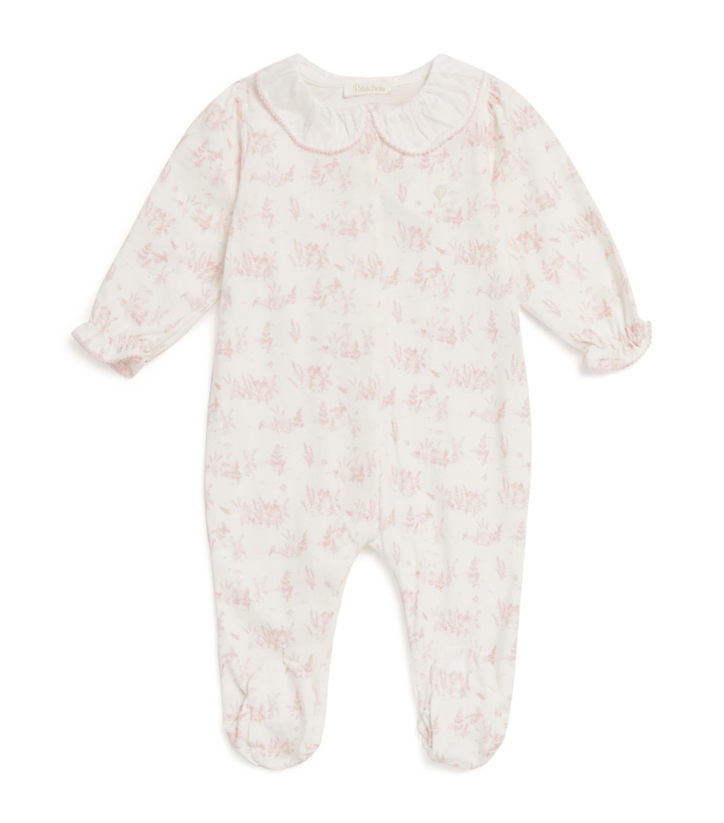 Cotton-Blend Floral All-In-One (1-24 Months)