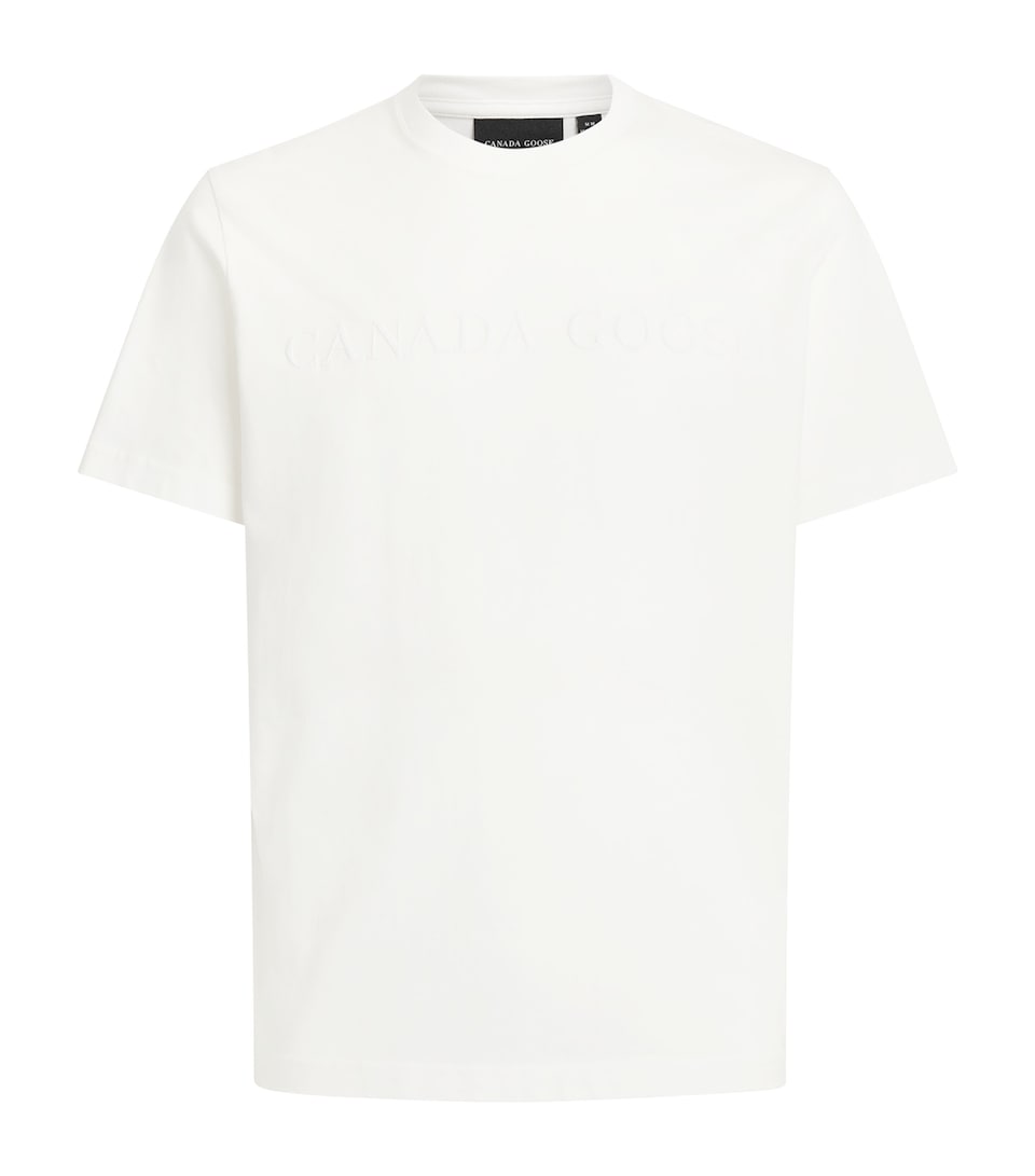 Canada Goose Mens Organic Cotton Vantage T-Shirt Optic White