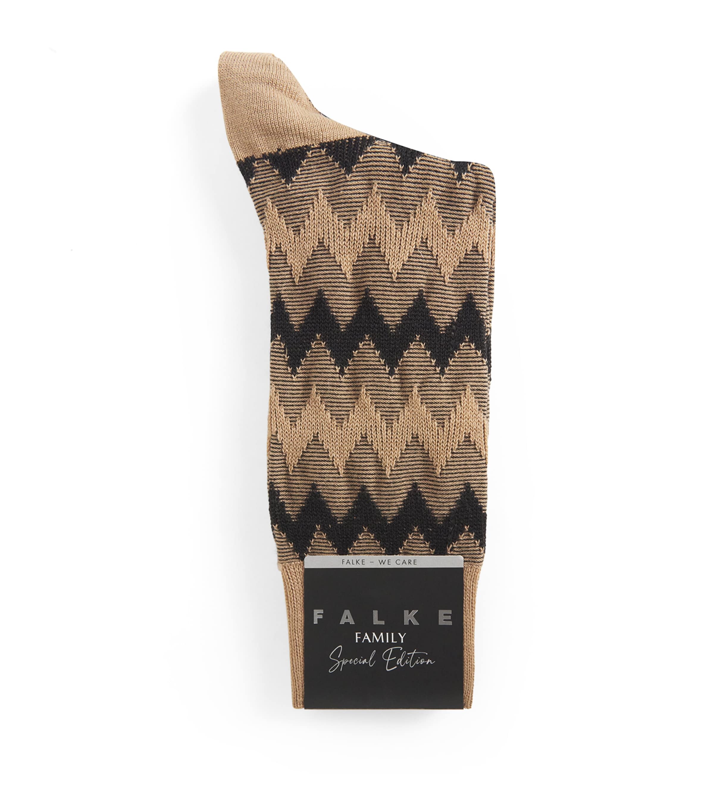 Falke Mens Special Edition Family Ankle Socks Camel