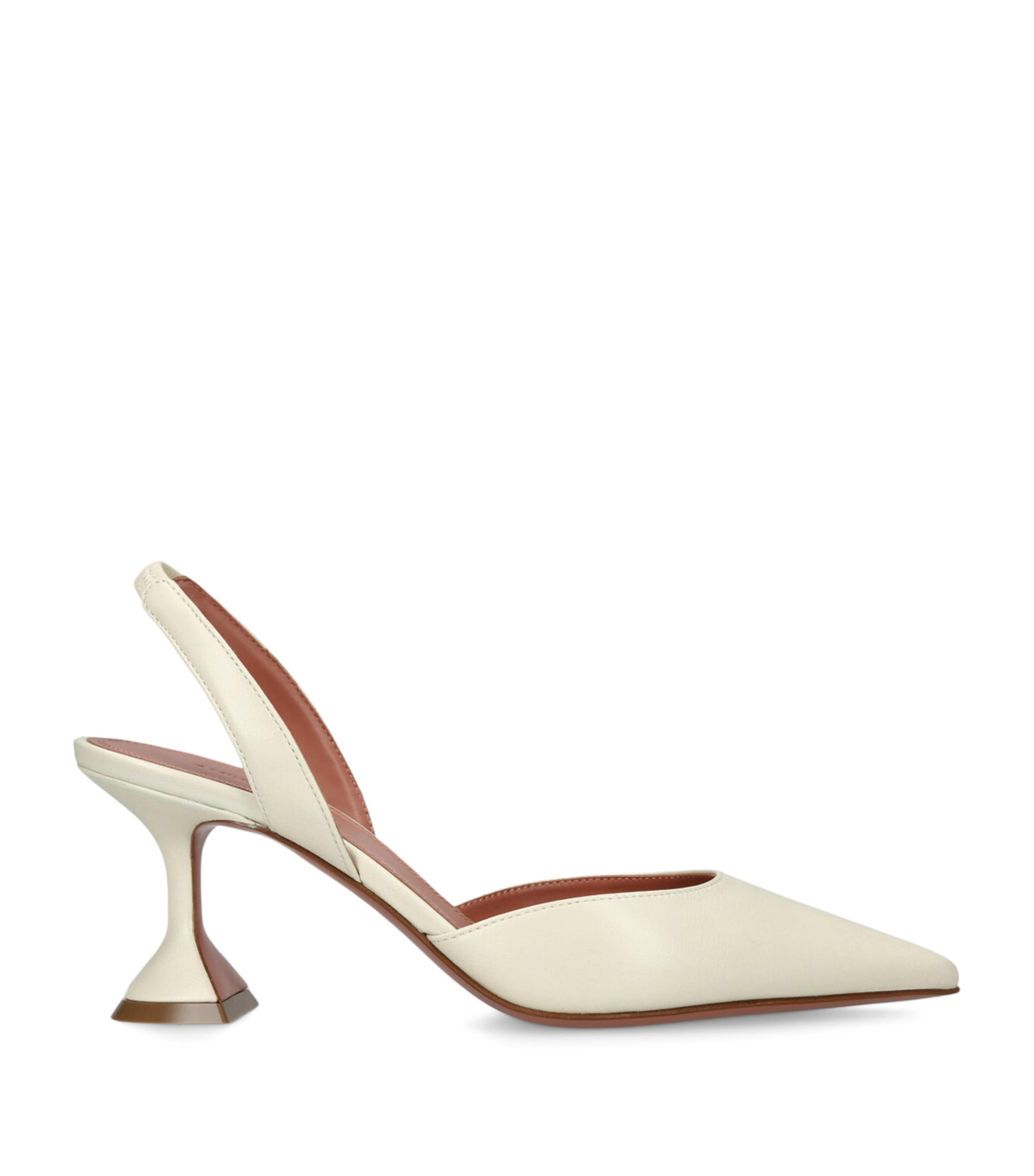 Leather Holli Slingback Pumps 70