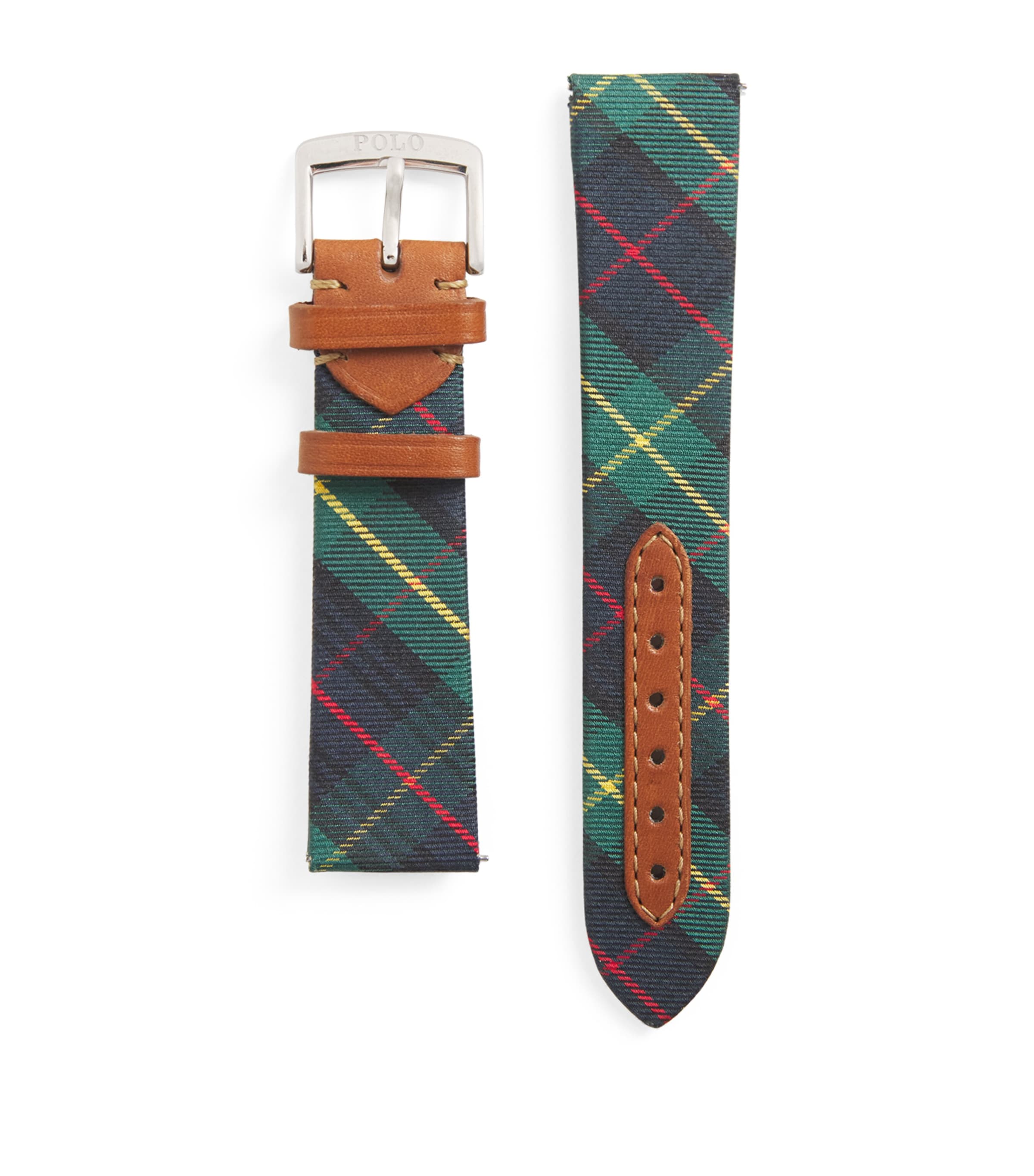 Silk Tartan Watch Strap (19mm)