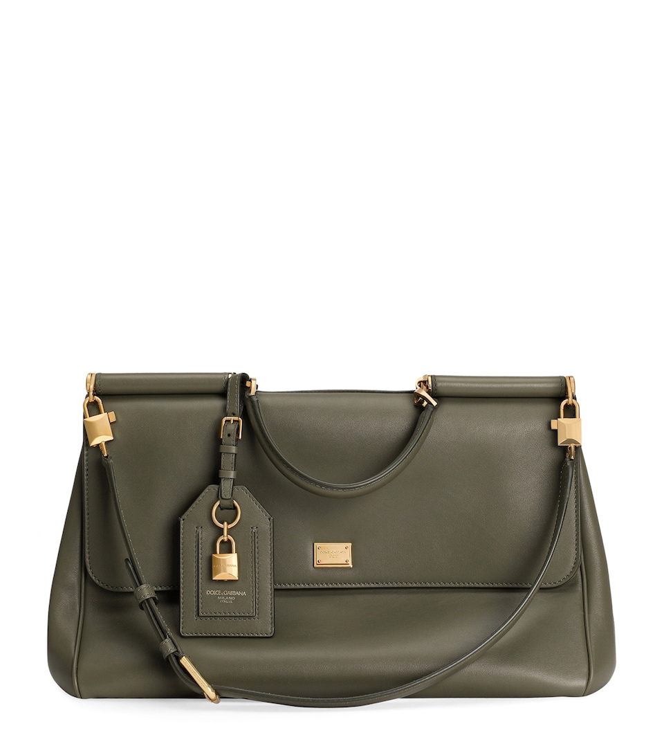 Plongé Calfskin My Sicily Top-Handle Bag