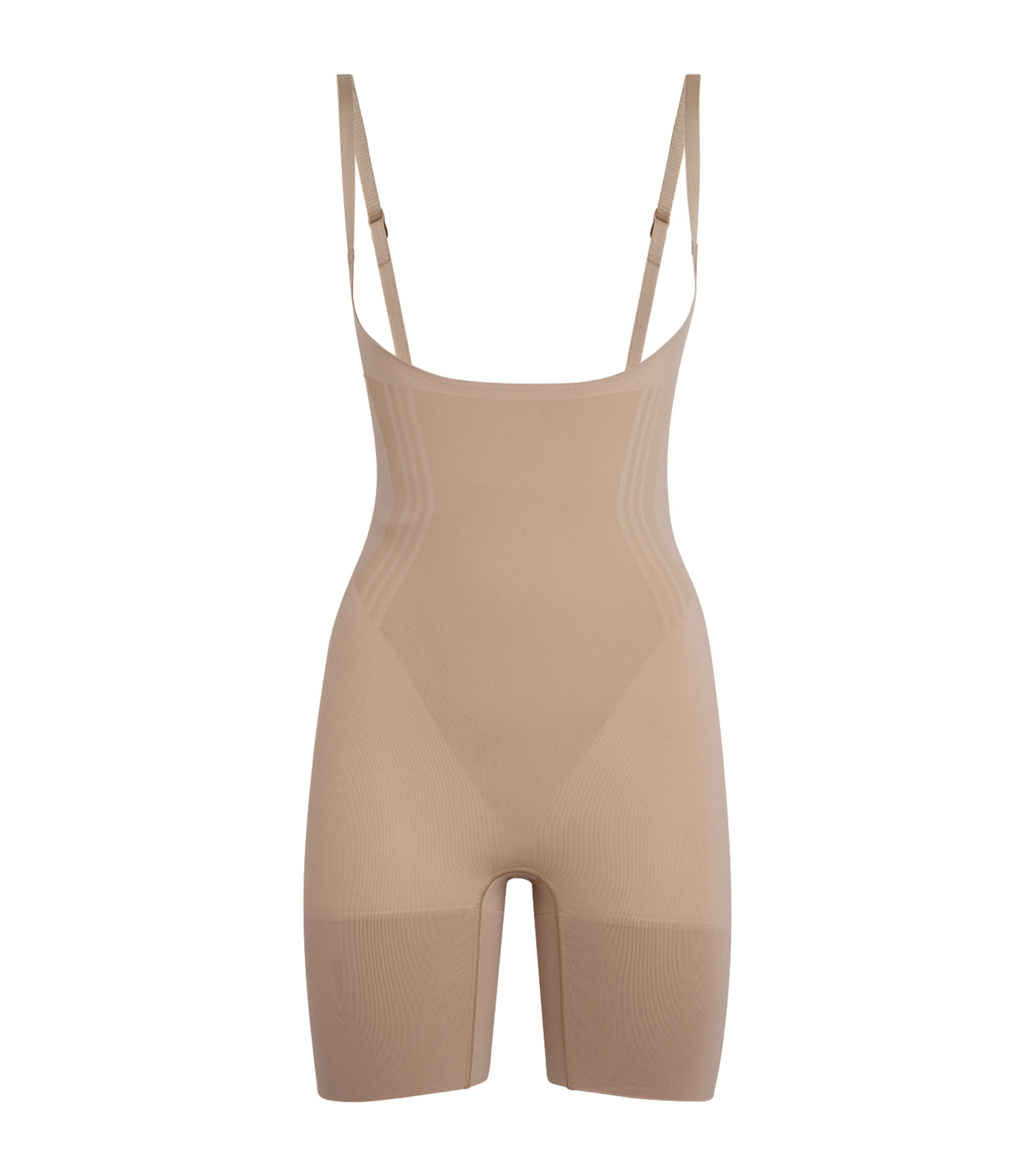 SPANX Womens SPANXsculpt GoFigure Open-Bust Bodysuit Chai