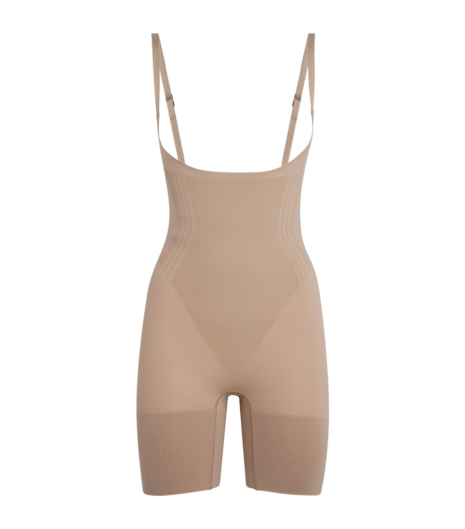 SPANX Womens SPANXsculpt GoFigure Open-Bust Bodysuit Chai