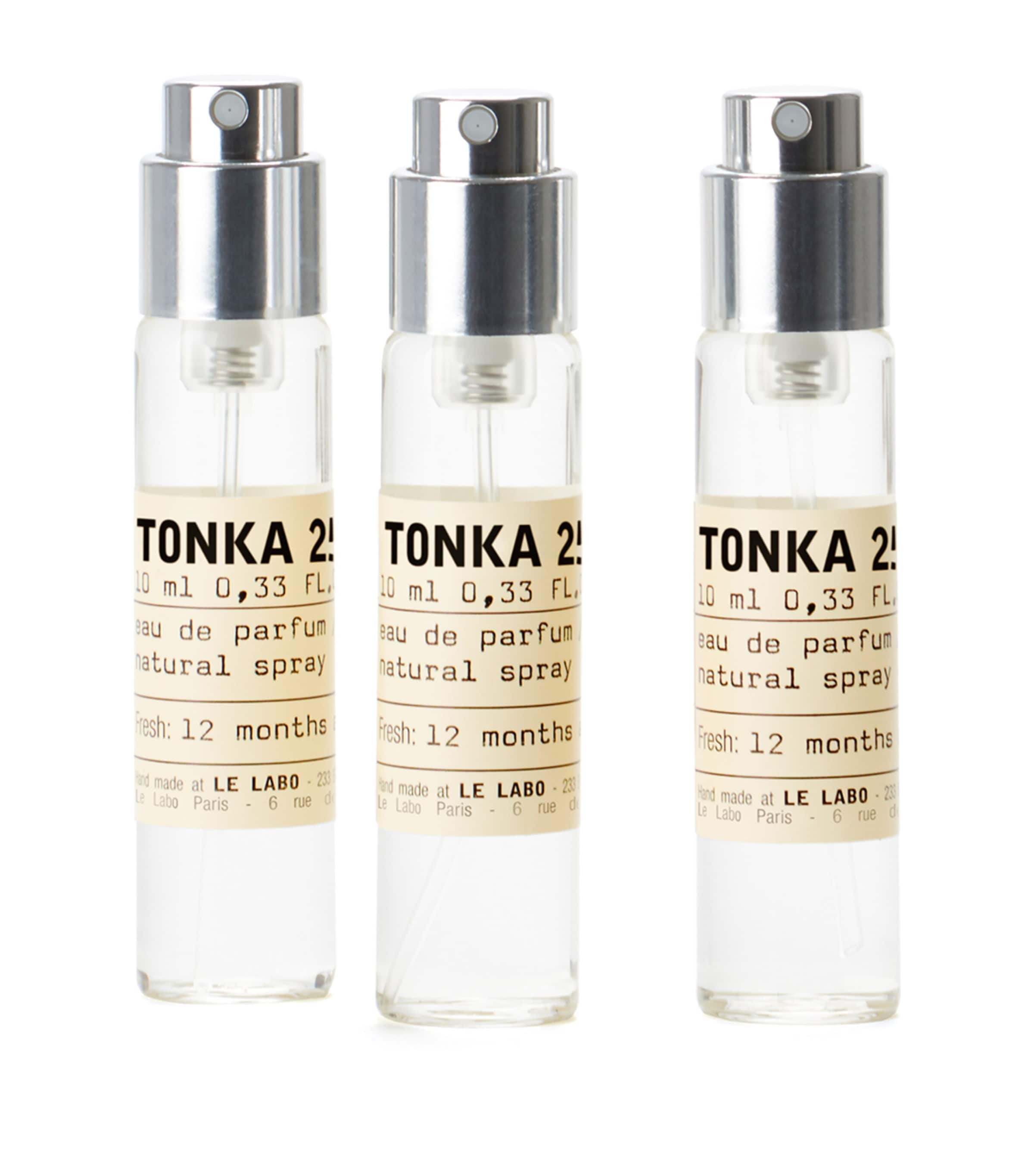 Tonka 25 Eau De Parfum Travel Tube Refills (3 x 10ml)