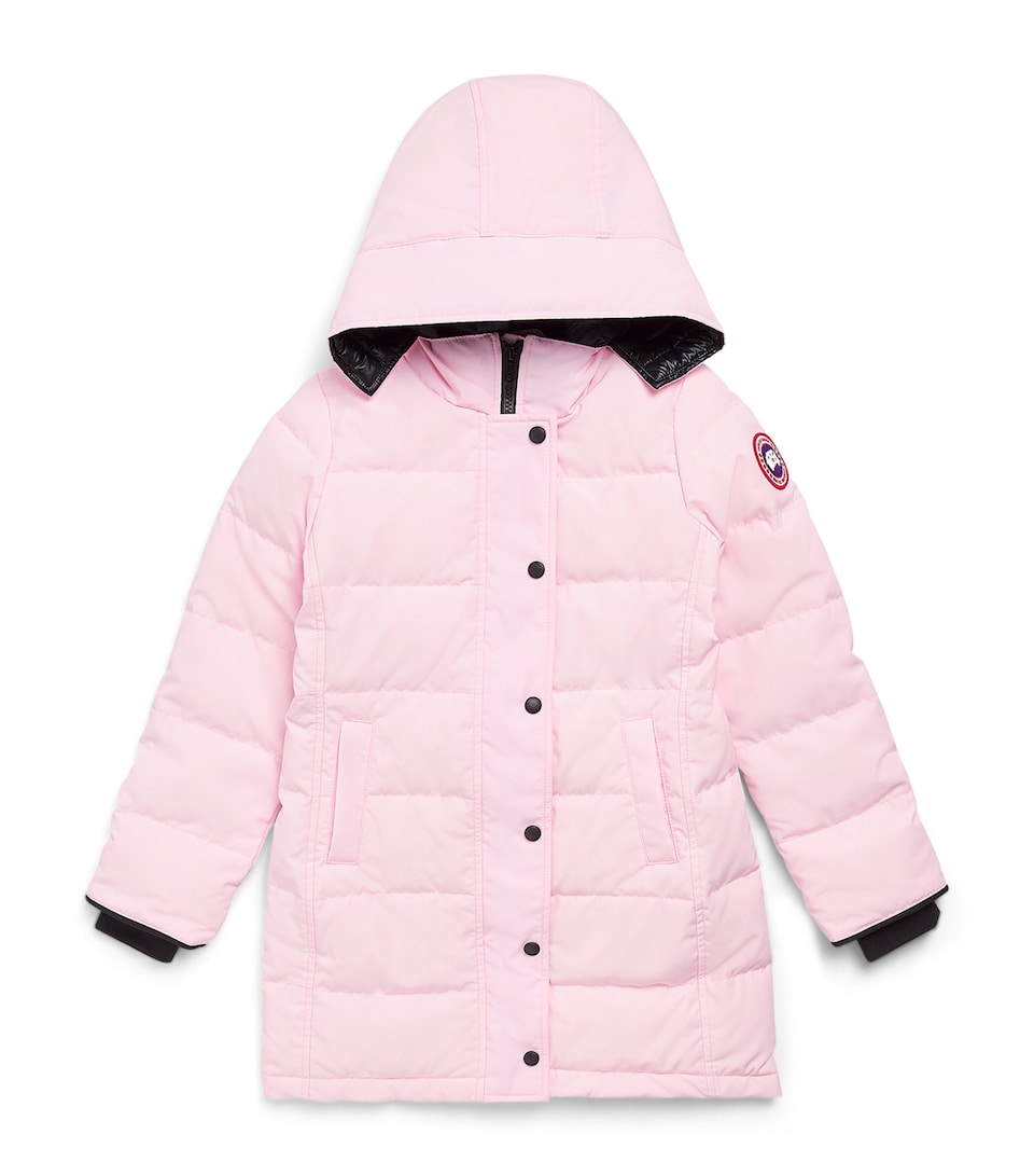 Canada Goose Kids Down Juniper Parka (7-16 Years) Bloom Pnk Fl Rose