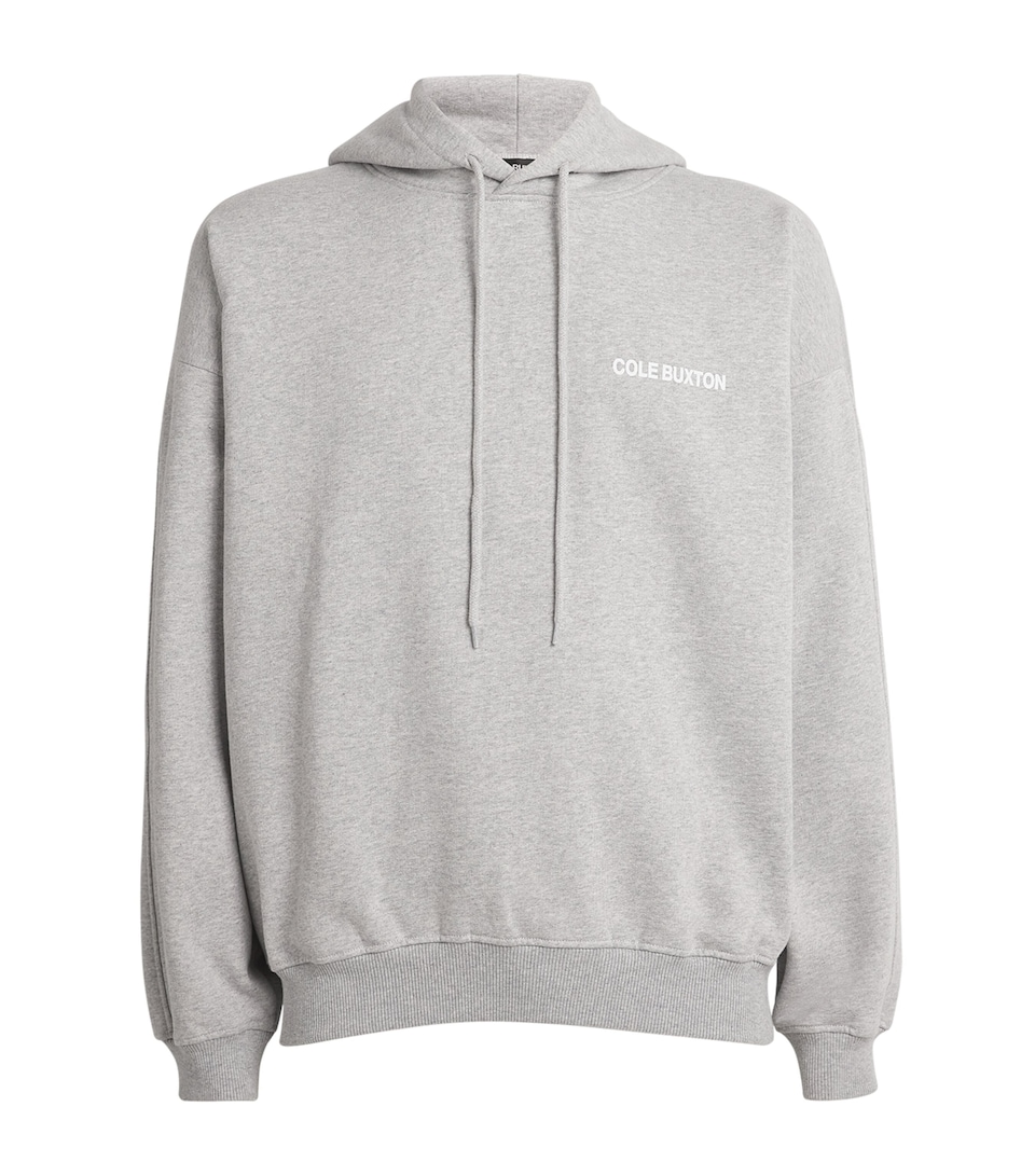 Cole Buxton Mens Sportswear Hoodie Grey Marl