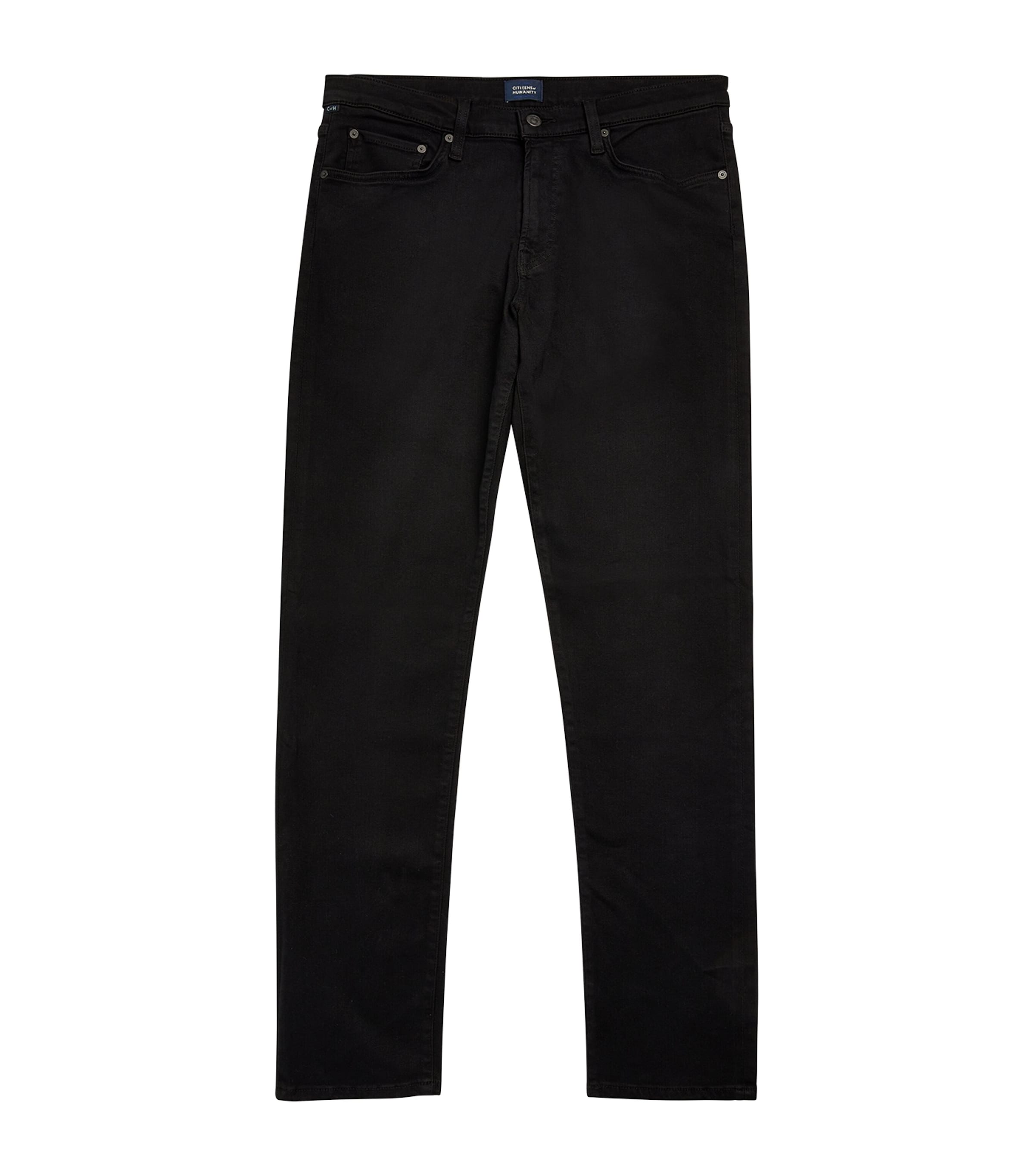The Row Black Riaco Slim Jeans | Harrods US