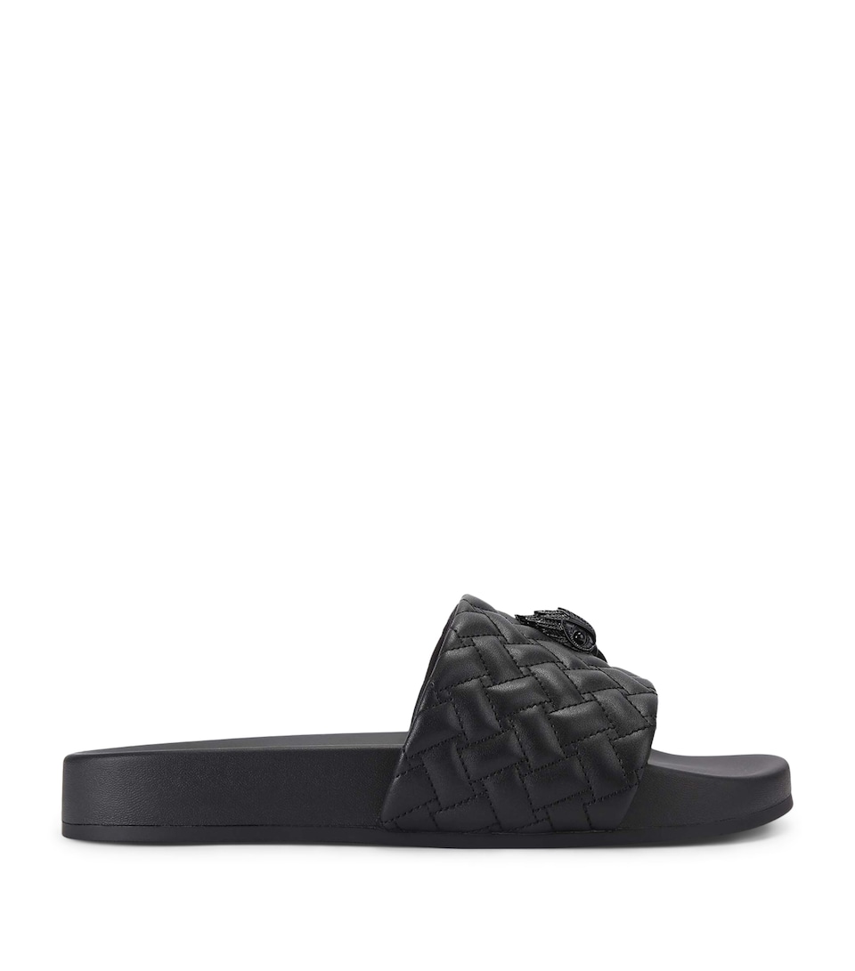 Kurt Geiger London Meena Eagle Slides Black