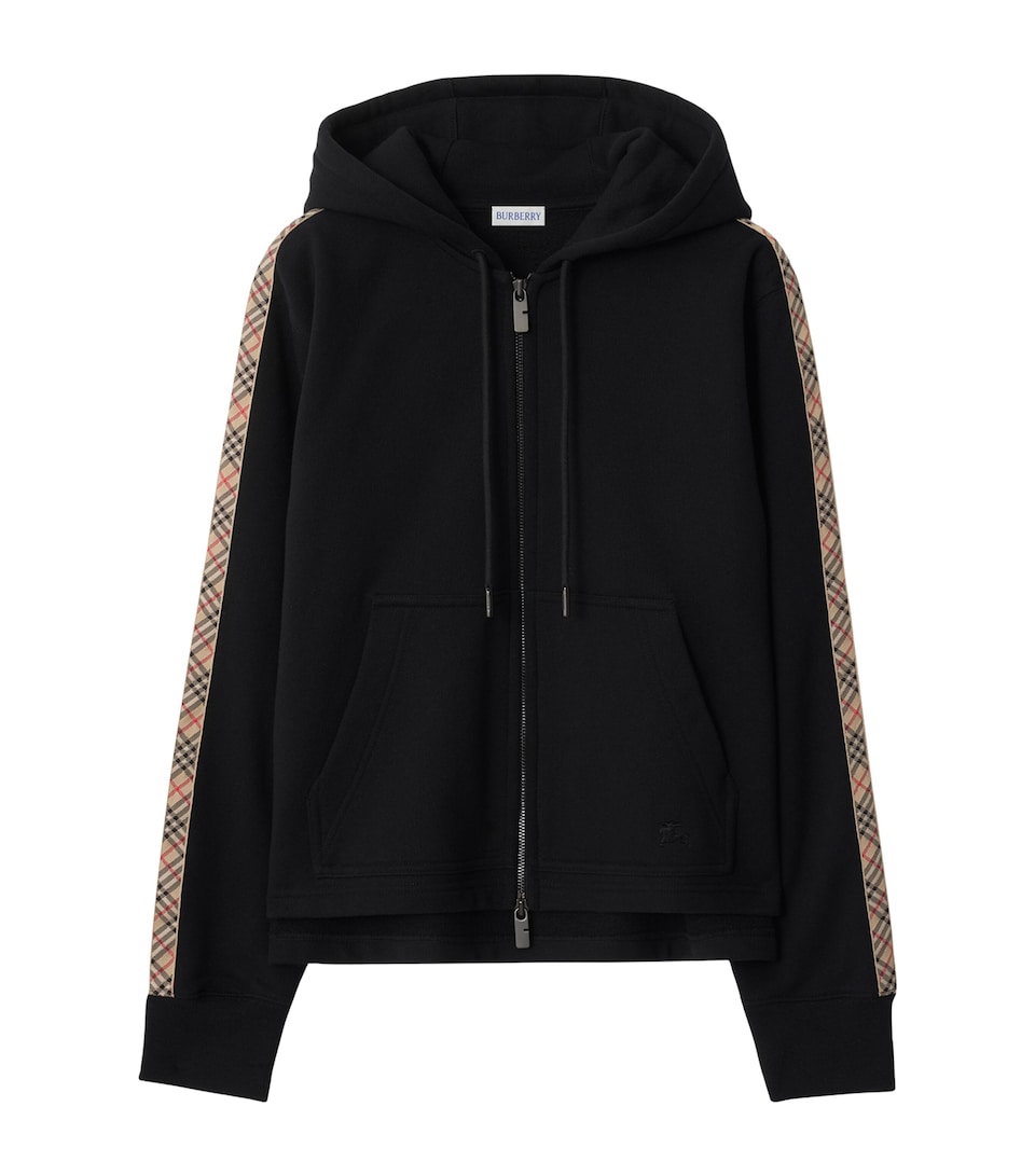 Cotton Zip-Up Hoodie