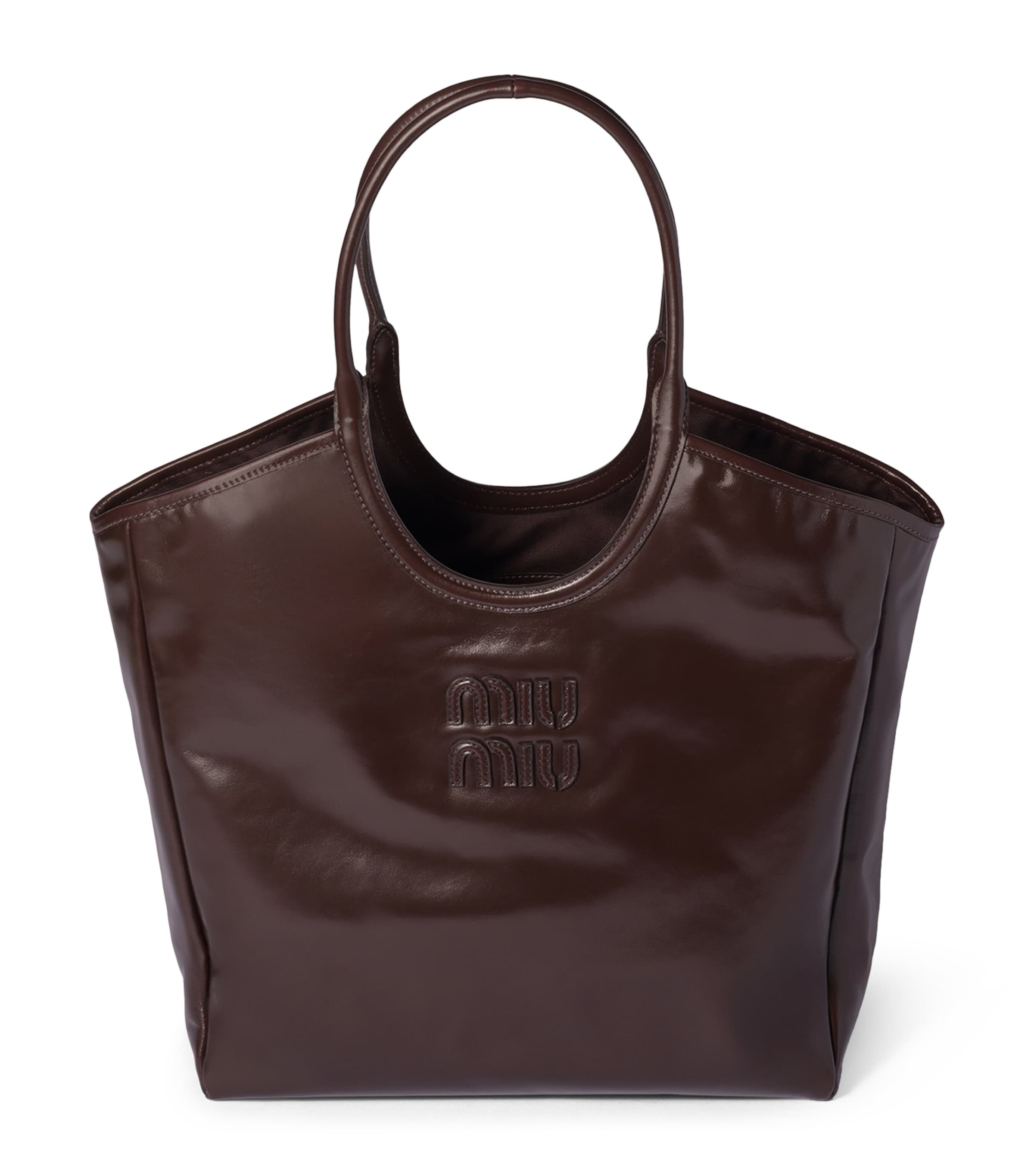 Patent Leather Ivy Tote Bag