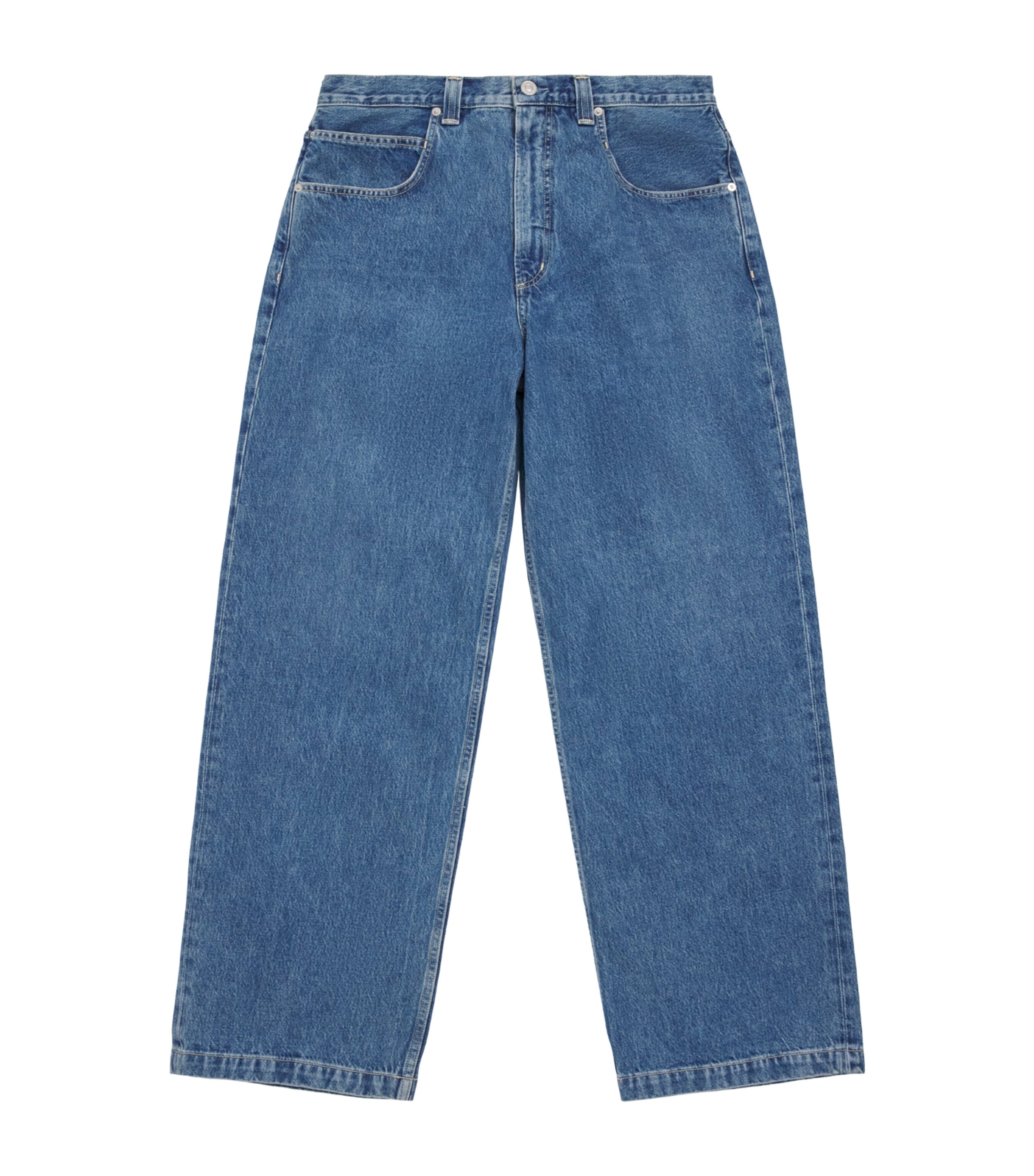 AGOLDE Mens Wide-Leg Grover Jeans Brigade