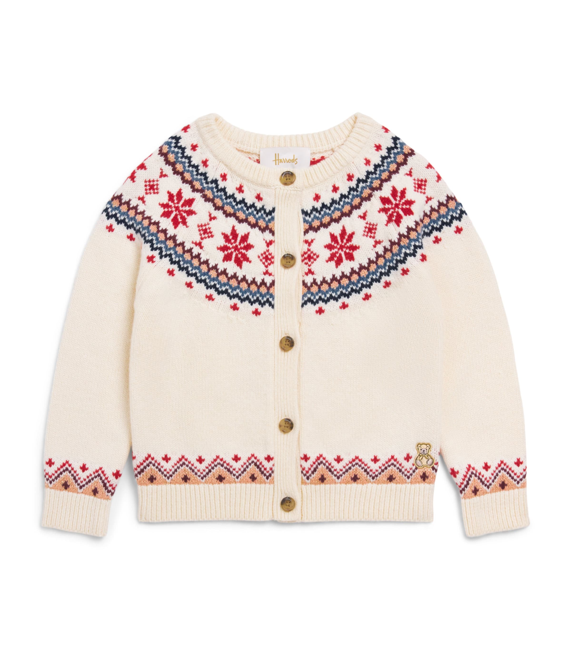 Harrods Fair Isle Cardigan (2-8 Years)