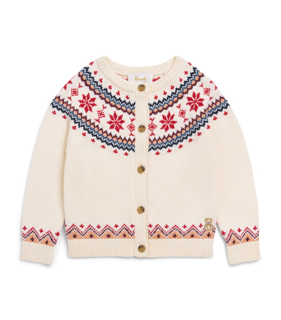 Harrods Fair Isle Cardigan (2-8 Years)