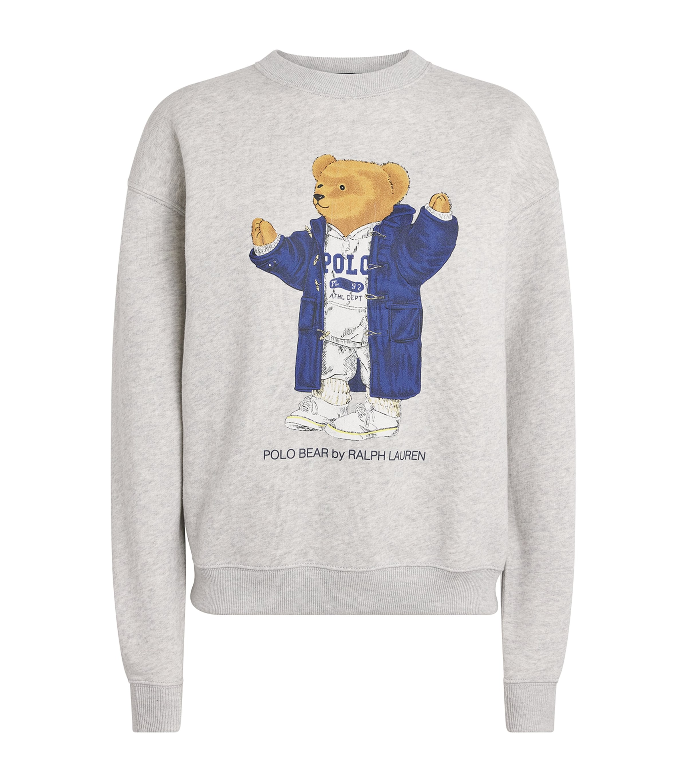 Cotton-Blend Polo Bear Sweatshirt