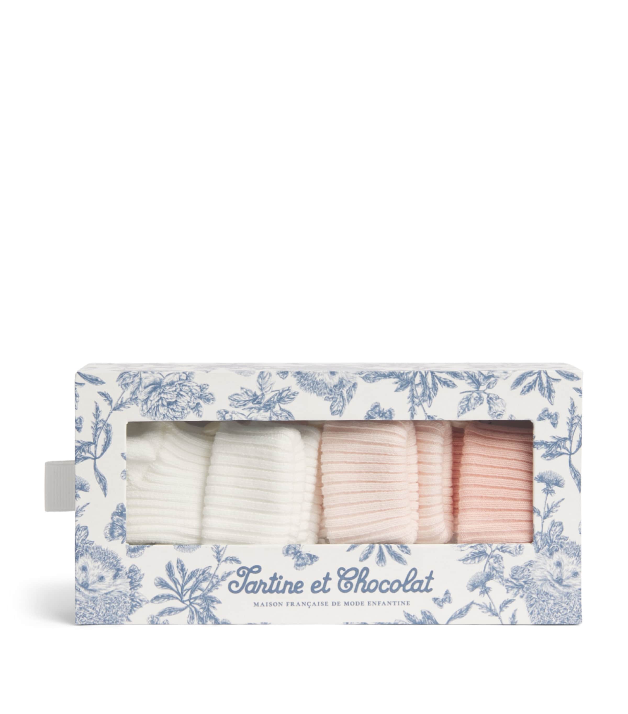 Tartine et Chocolat Cotton-Blend Socks (Pack of 3) Dragee