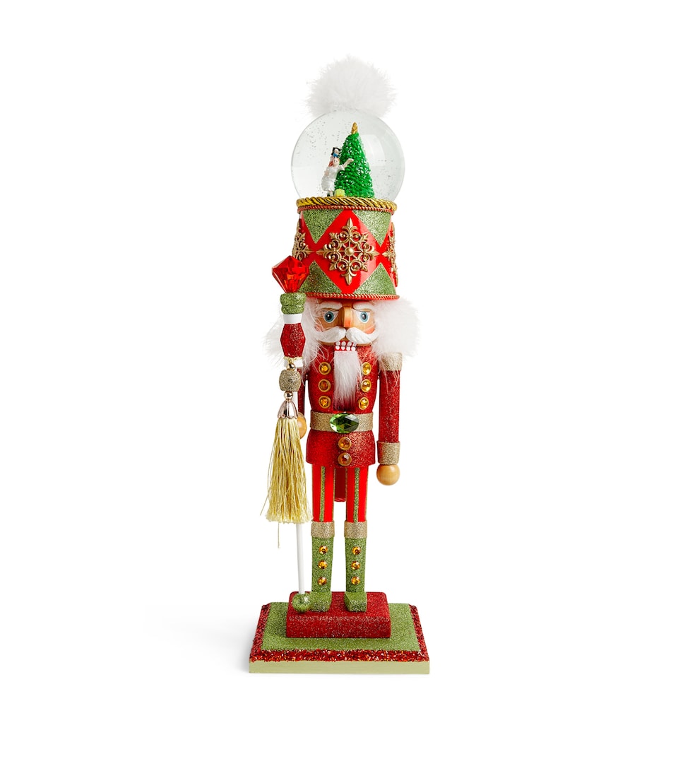 Wooden Musical Water Globe Hat Nutcracker (53cm)