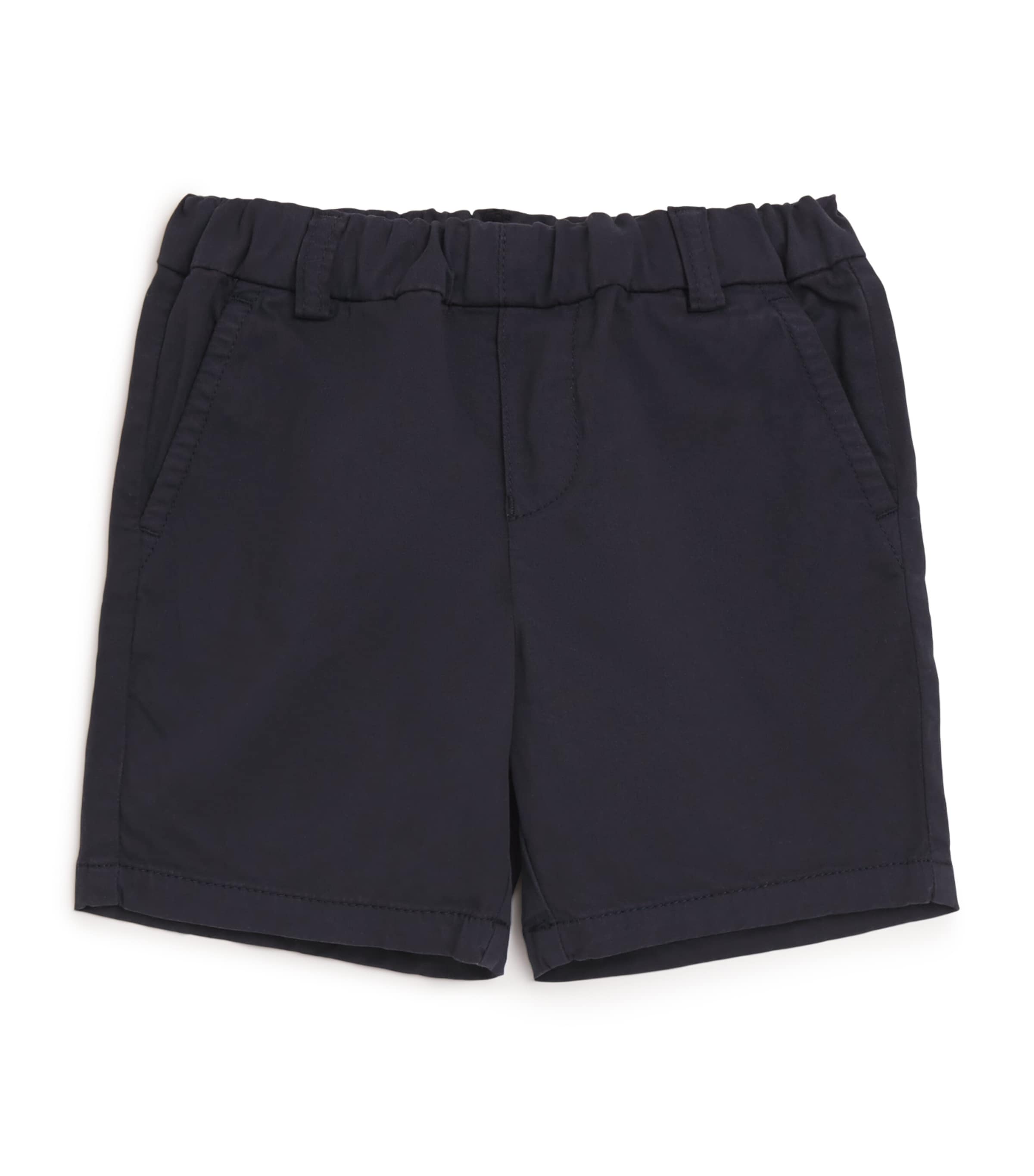 Stretch-Cotton Bermuda Shorts