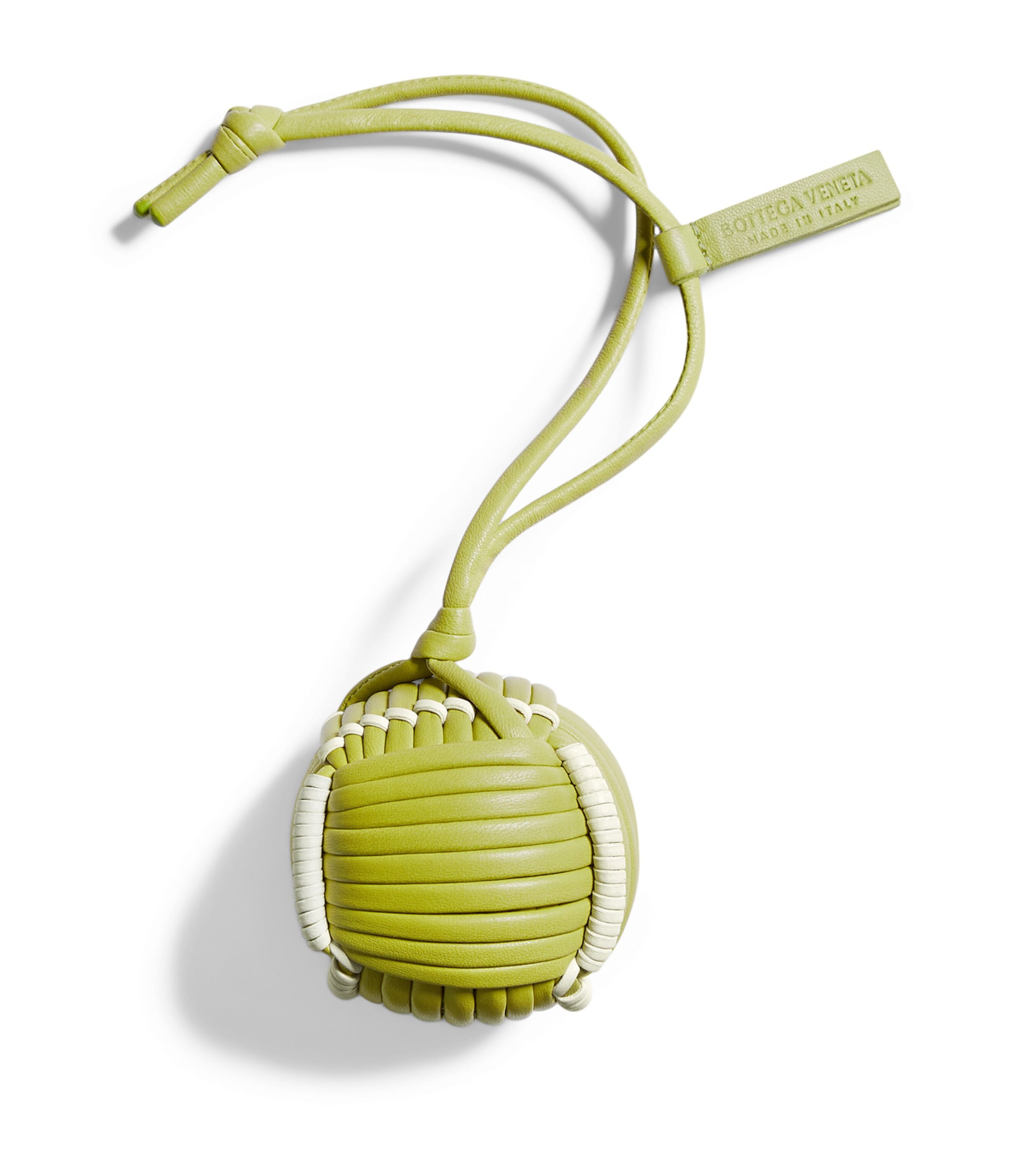 Bottega Veneta Nappa Leather Tennis Ball Charm