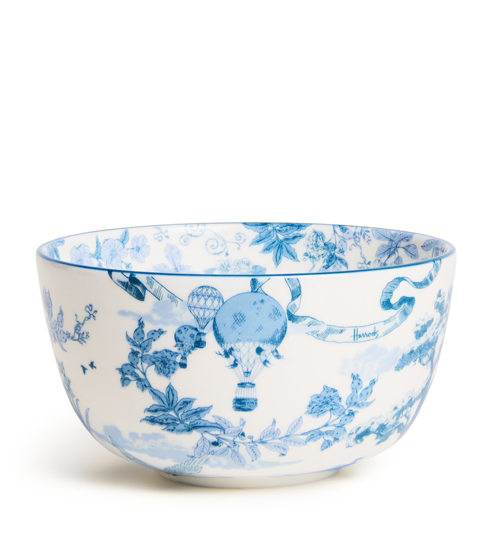 Fine Bone China Toile Bowl (11cm)