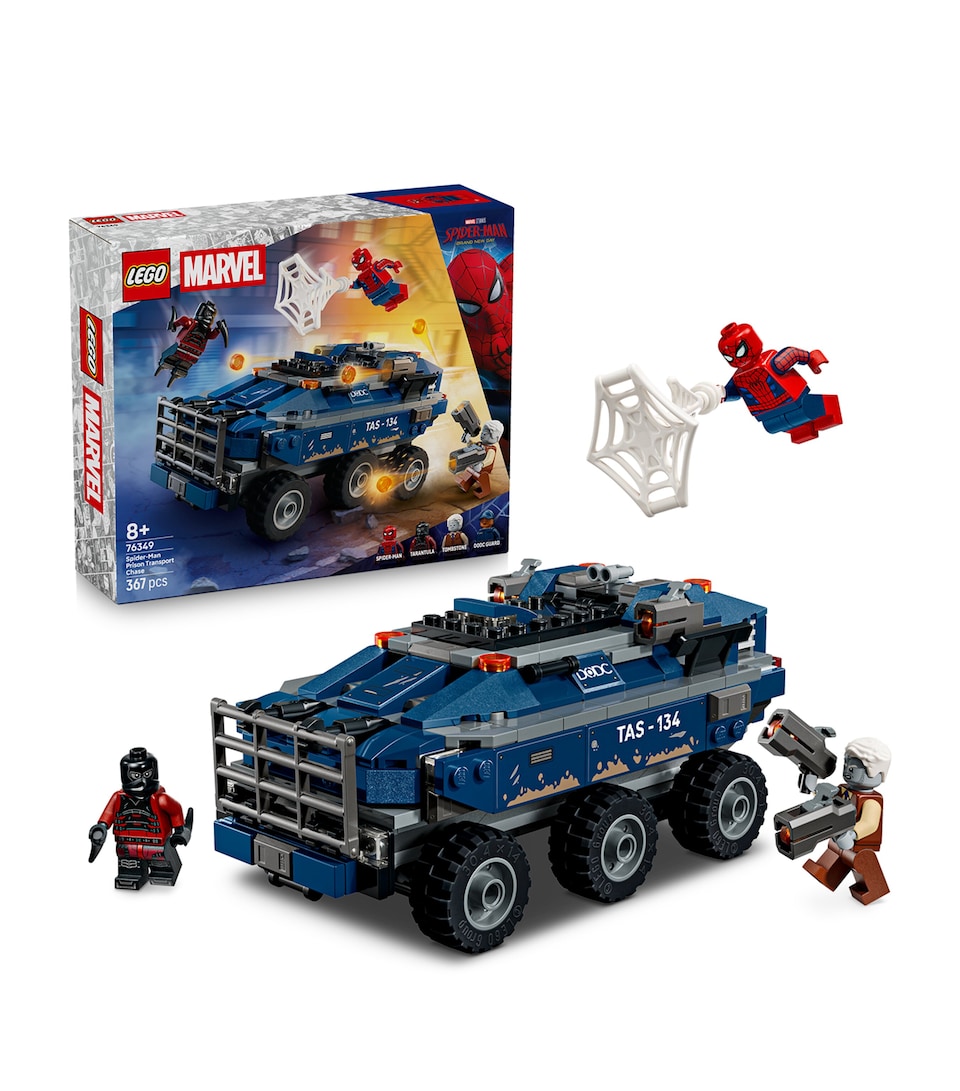 Lego Marvel Spider-Man Prison Transport Chase 76349
